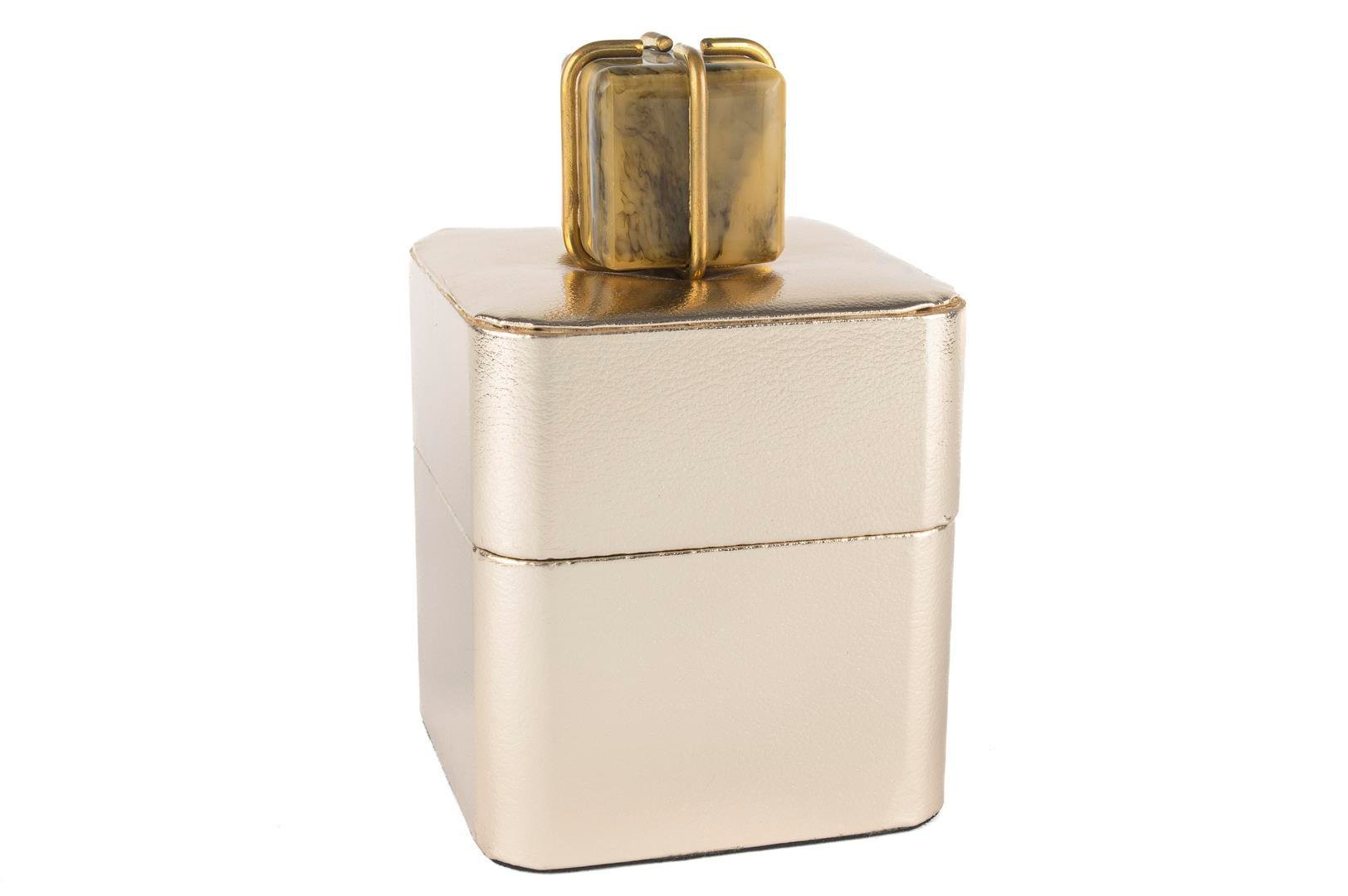 MİKASA GOLD DERİ TAKI KUTUSU 12X12X20 CM
