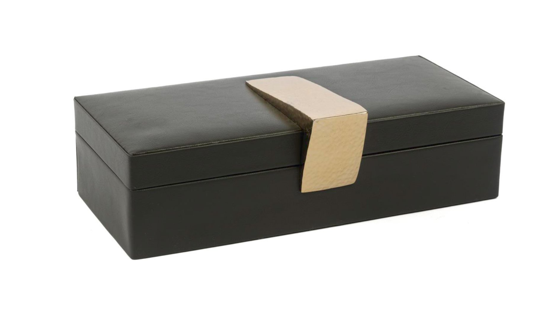 MİKASA Olive Gold Şeritli Kutu 30x16x10cm