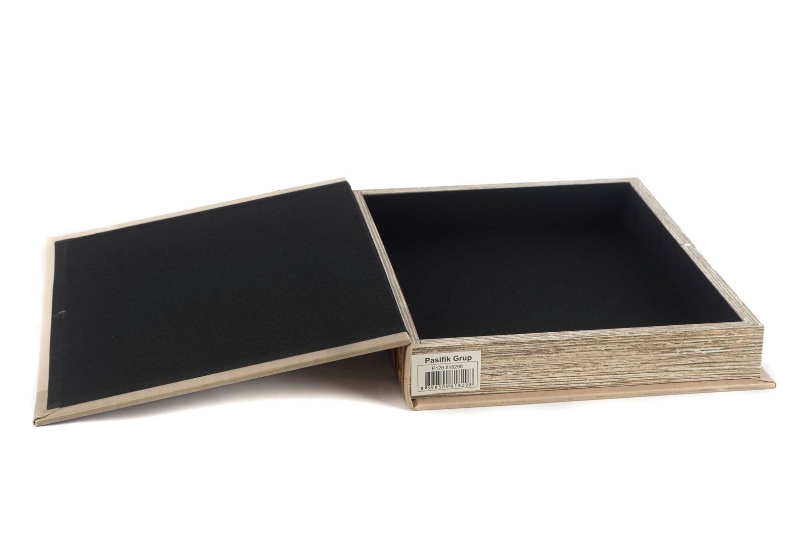 MİKASA Ottoman Tombac Kitap Kutu 28x22x4cm