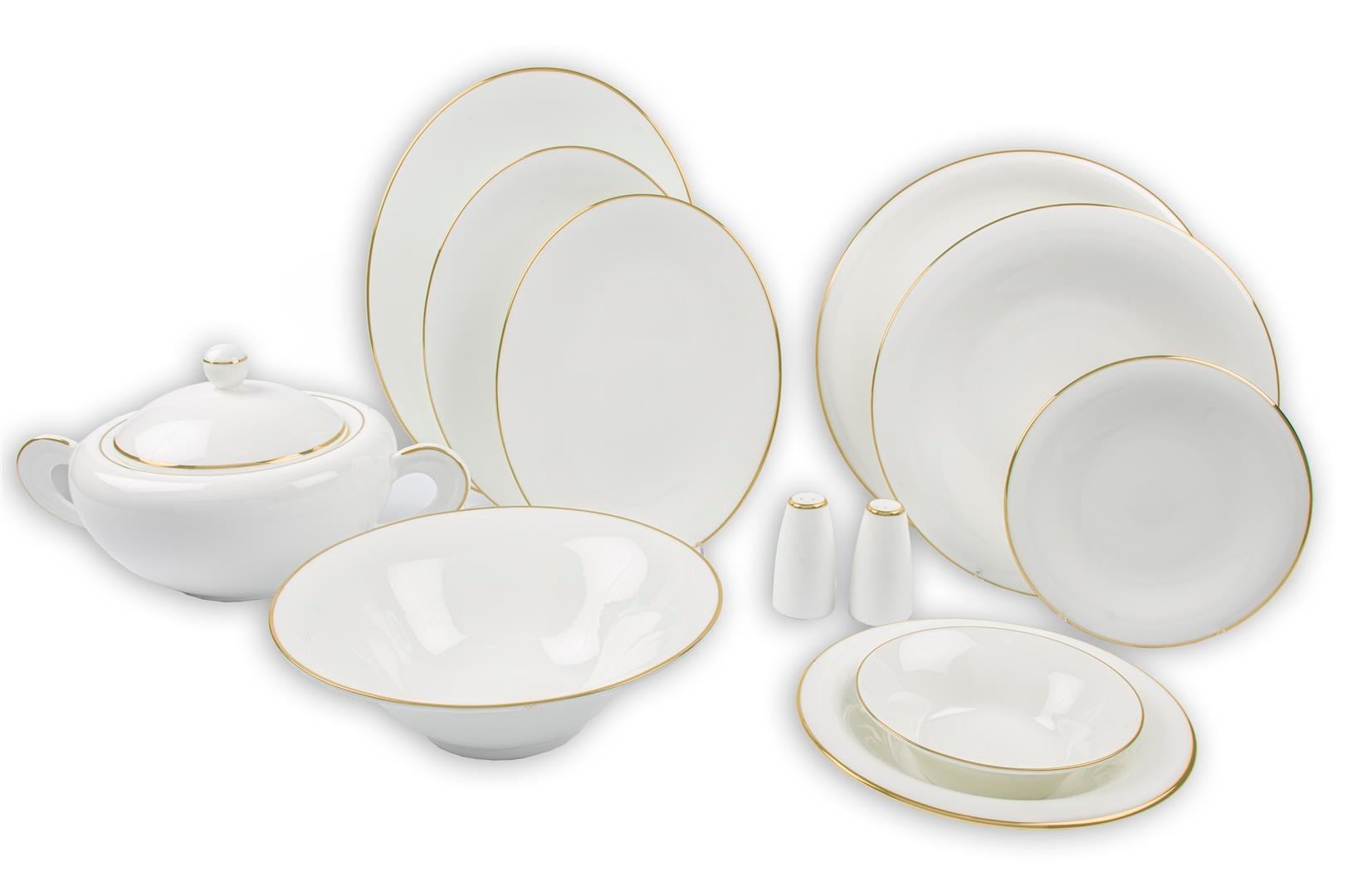 Mikasa Pearl Gold 74 Prç Yemek Takım