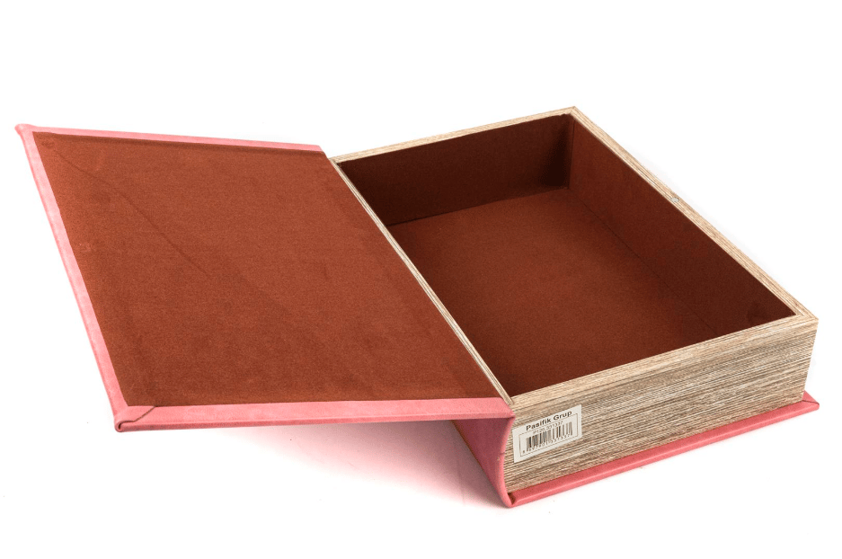 MİKASA PEMBE GOLD KİTAP KUTU 30X21X7CM