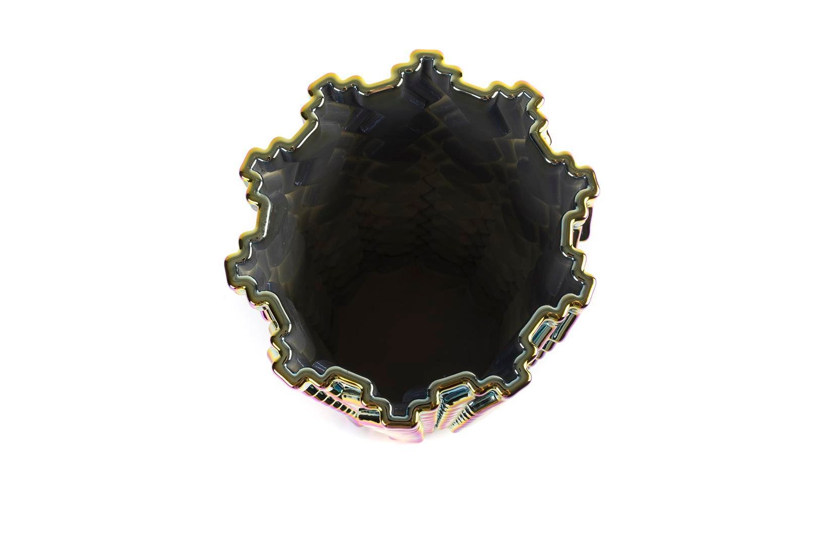 MİKASA RENKLİ PORSELEN VAZO 21X40CM
