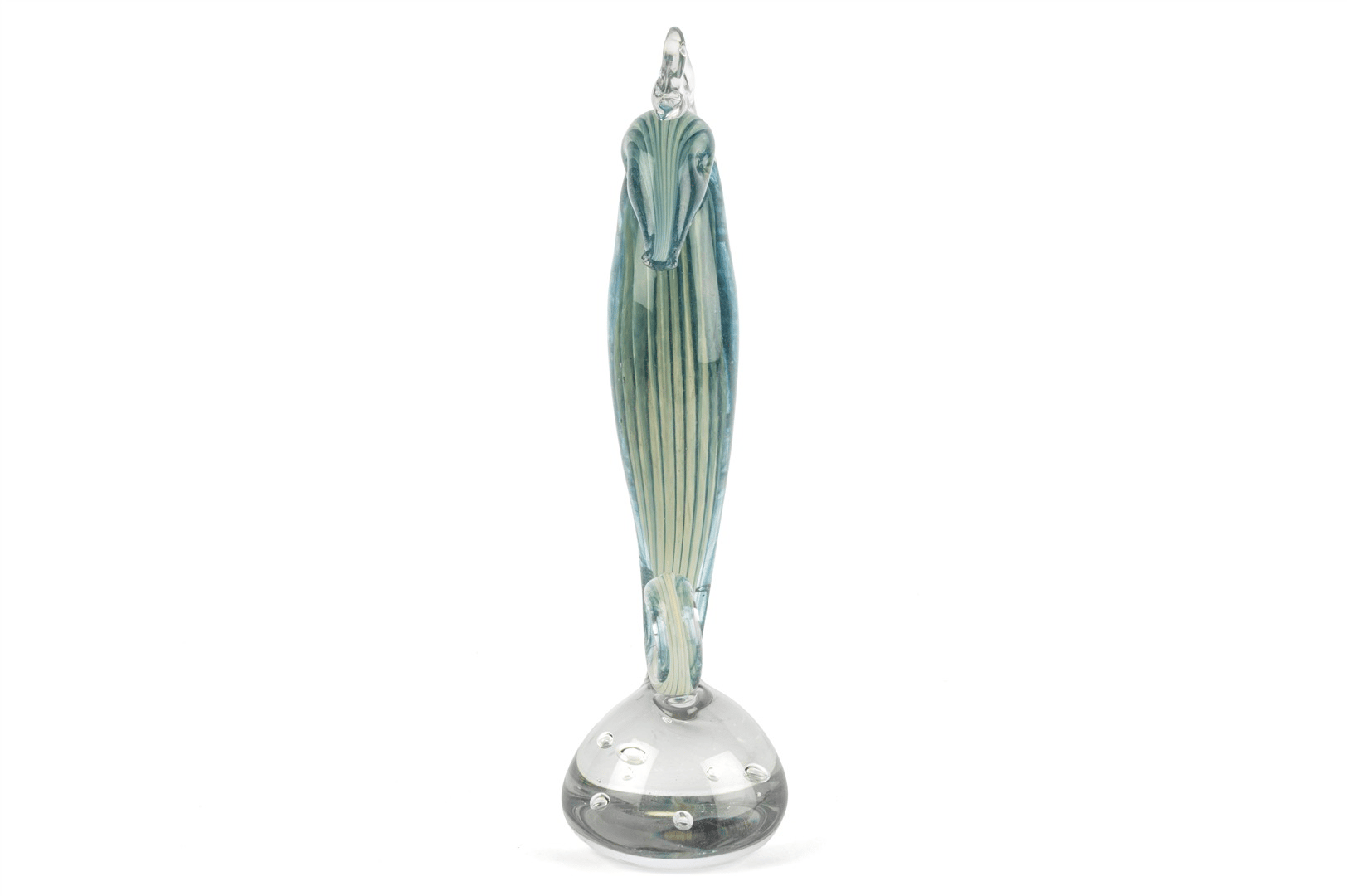 Mikasa Turkuaz Cam Dek Denizatı 33x11cm