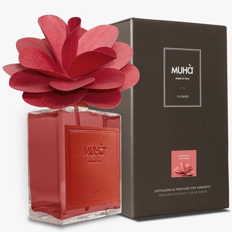 MUHA Room Freshener  Flower Diffuser Orange and Cinnamon 500 ml