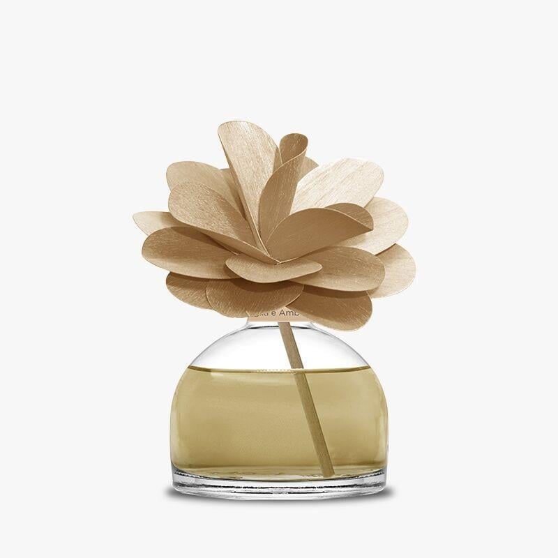 MUHA Room Freshener  Flower Diffuser Vanilla and Pure Amber 200 ml
