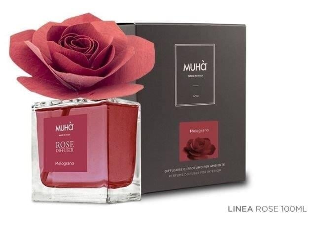 MUHA Rosa Room Freshener Diffuser Melagrano 100 ml