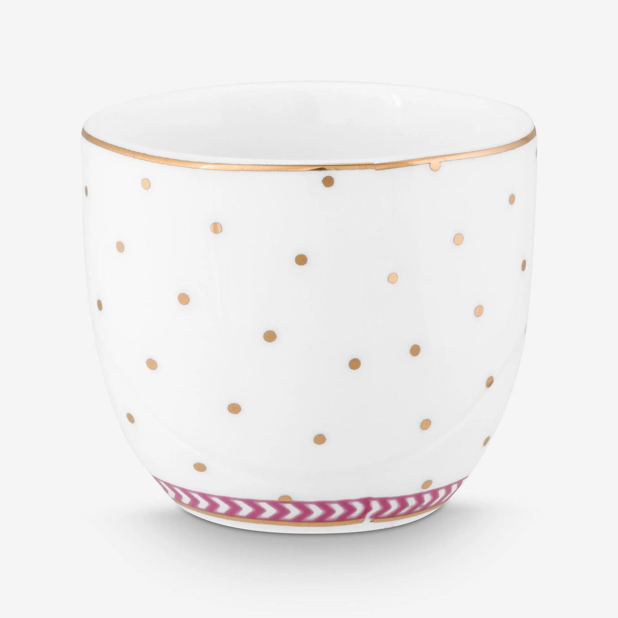 Pip Studio Beyaz Porselen Yumurtalık 5 Cm Jolie Collection