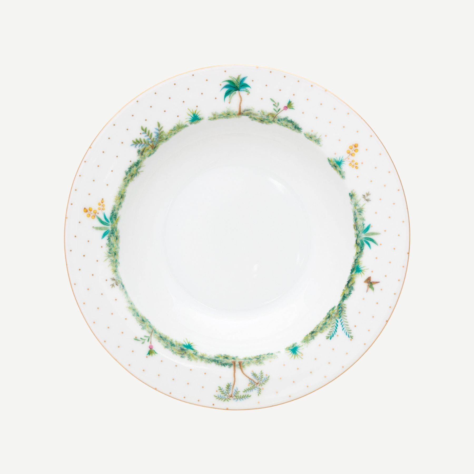 PIP STUDIO JOLİE BEYAZ ÇORBA TABAĞI 21.5 CM