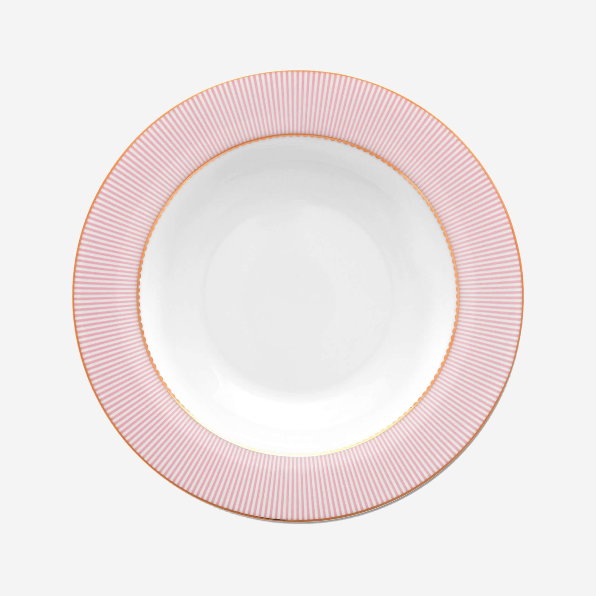 PIP STUDIO La Majorelle Pembe Çorba Tabağı 21.5 cm