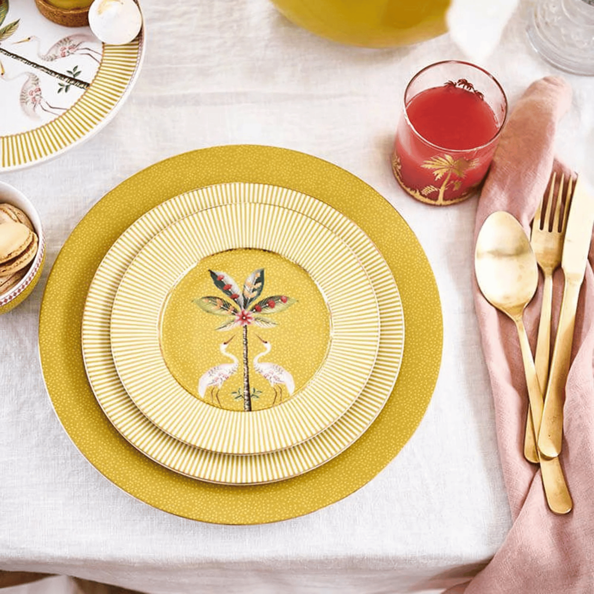 Pıp Studıo La Majorelle Sarı Tabak 26,5 Cm