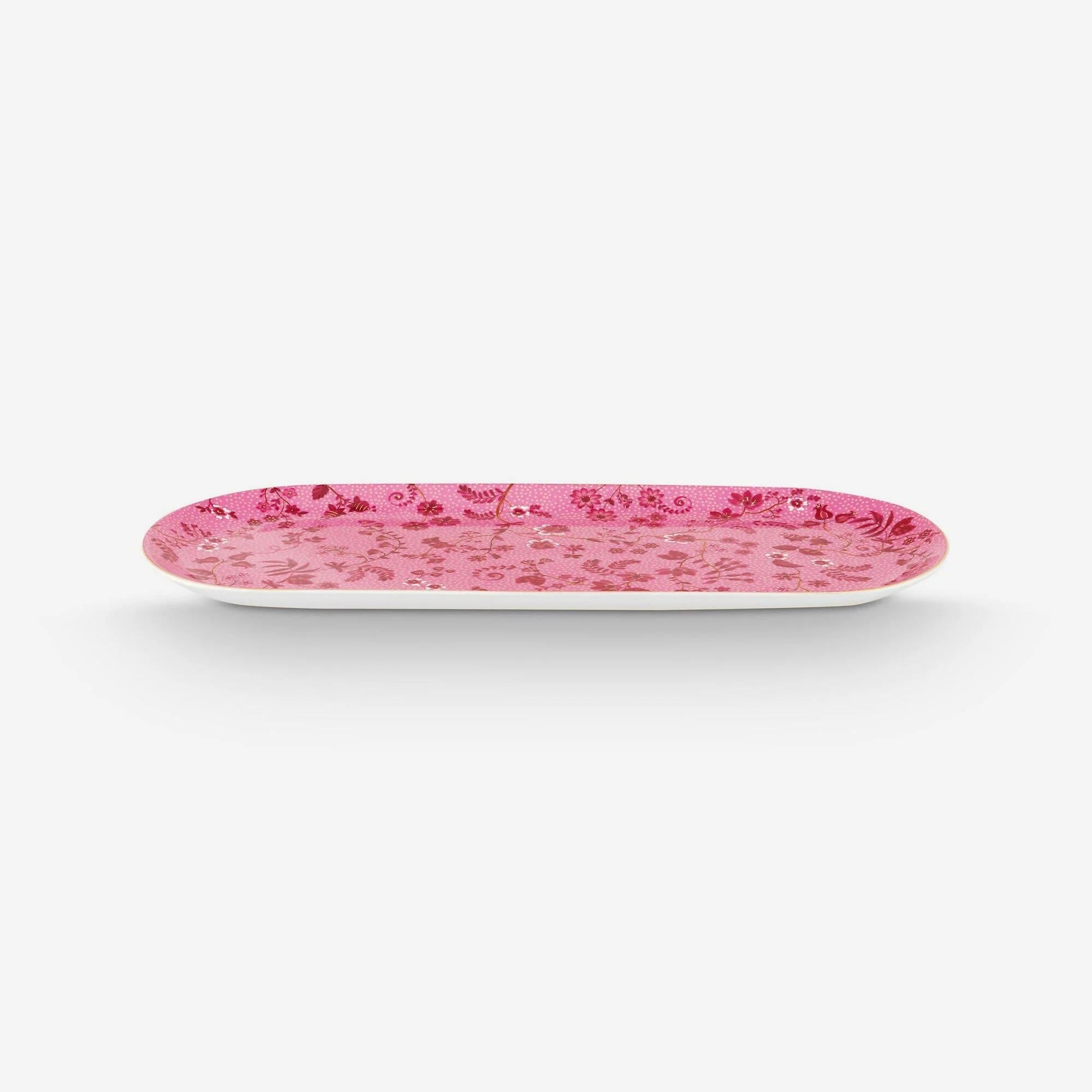 Pip Studio Pembe Porselen Servis Tabağı 33 Cm Jolie Collection