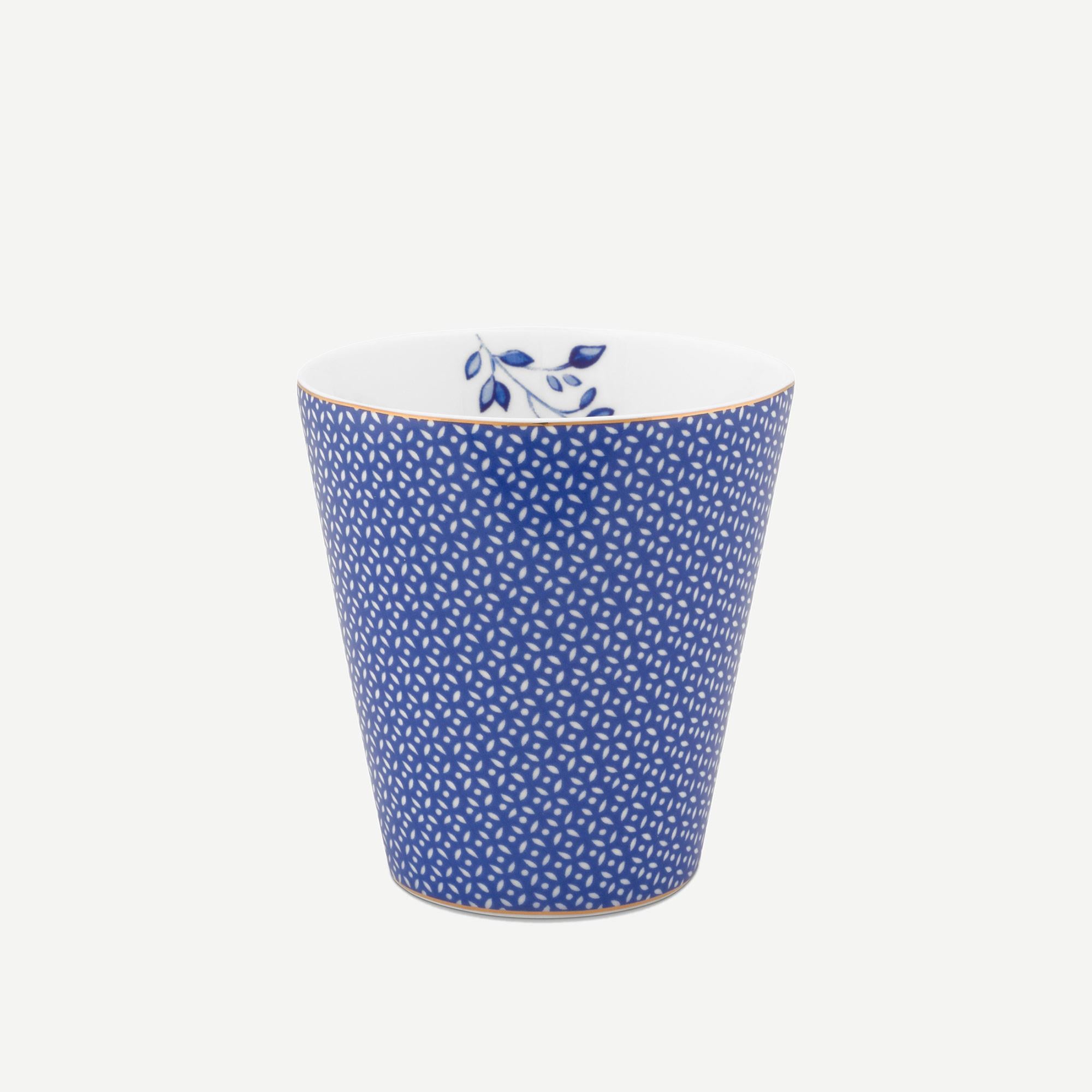 PIP STUDIO Royal Karolu Mavi Kulpsuz Mug 230 ml