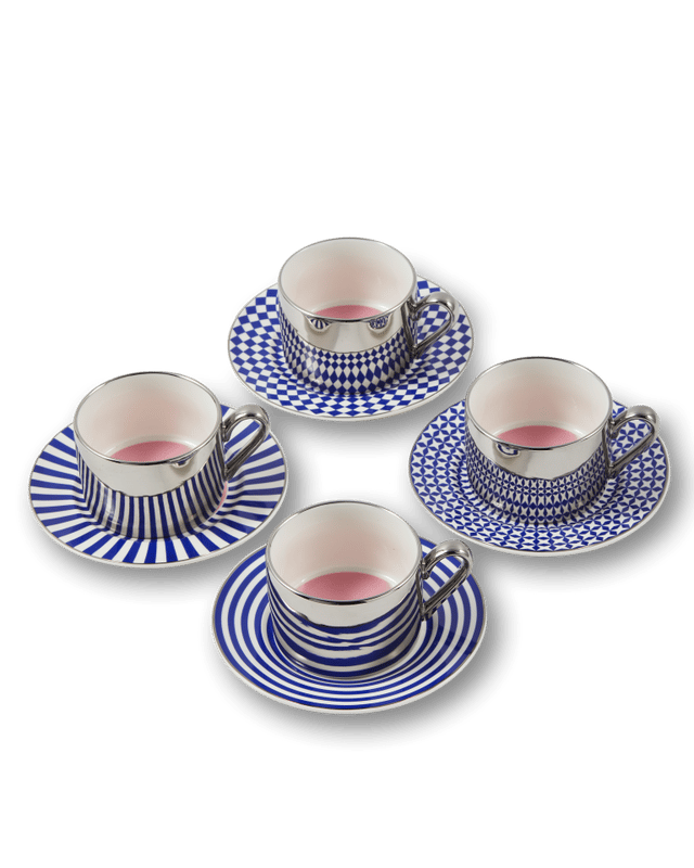 Pols Potten Aunty Tea Cups Set 4