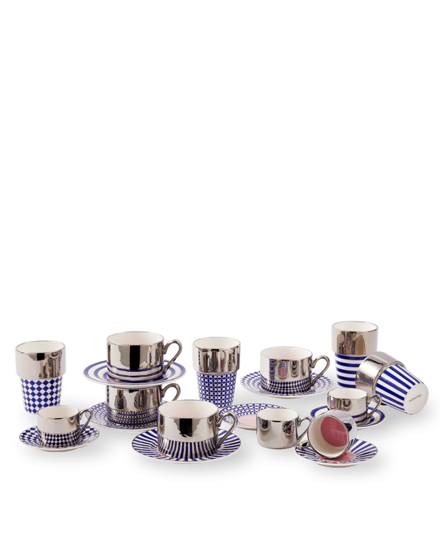 Pols Potten Aunty Tea Cups Set 4