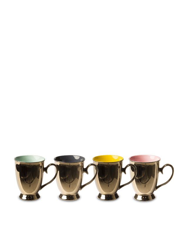 Pols Potten Mugs Legacy- 4'lü Kupa Set