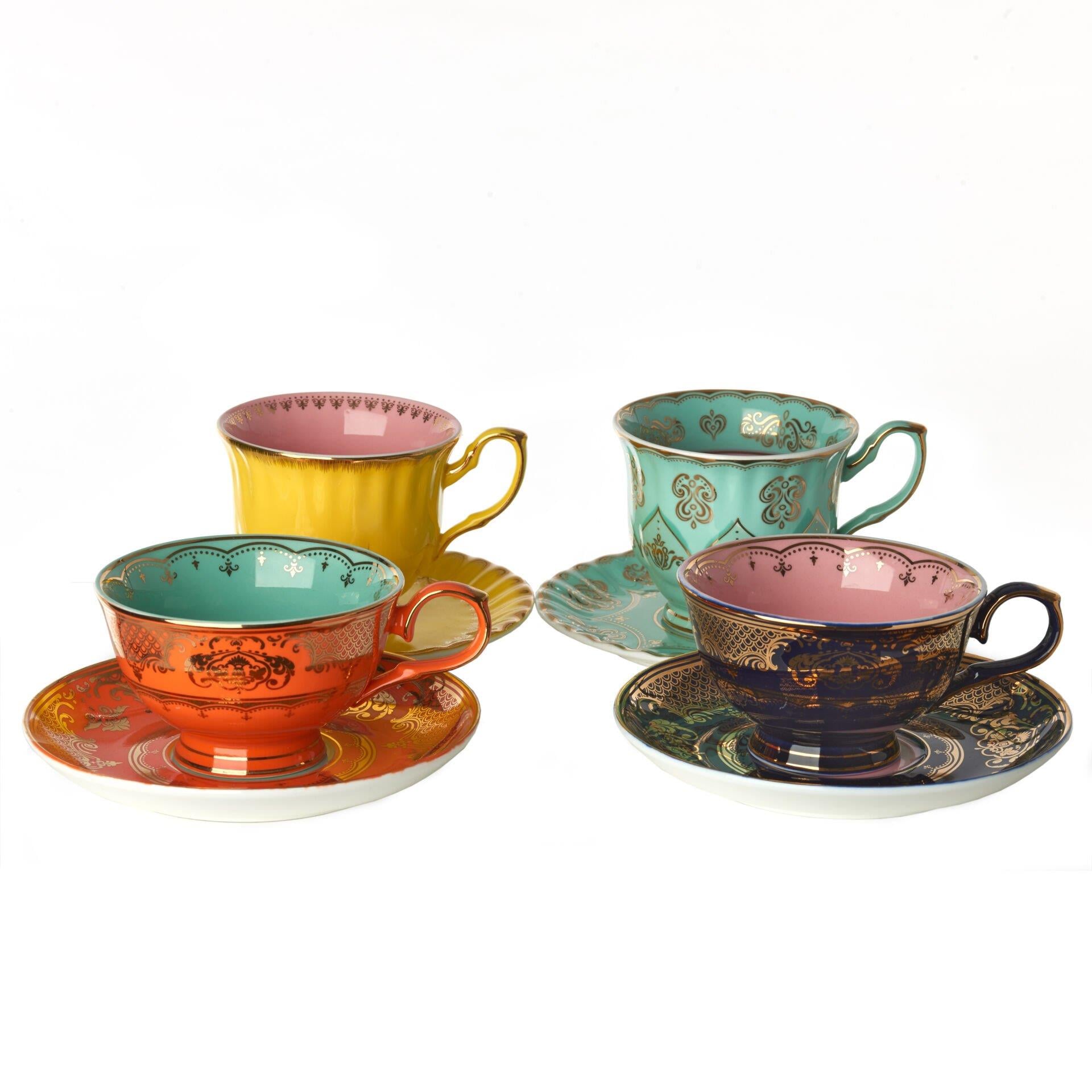 POLS POTTEN Tea Set Grandpa- 4'lü Set