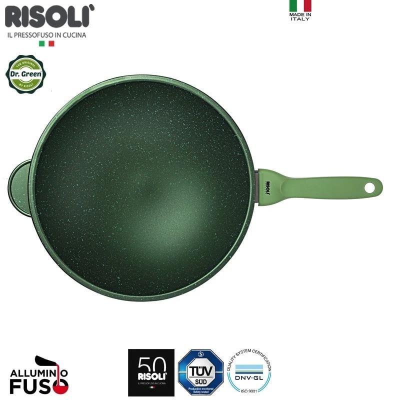 Risoli Dr.Green Wok Döküm Tava 30 Cm