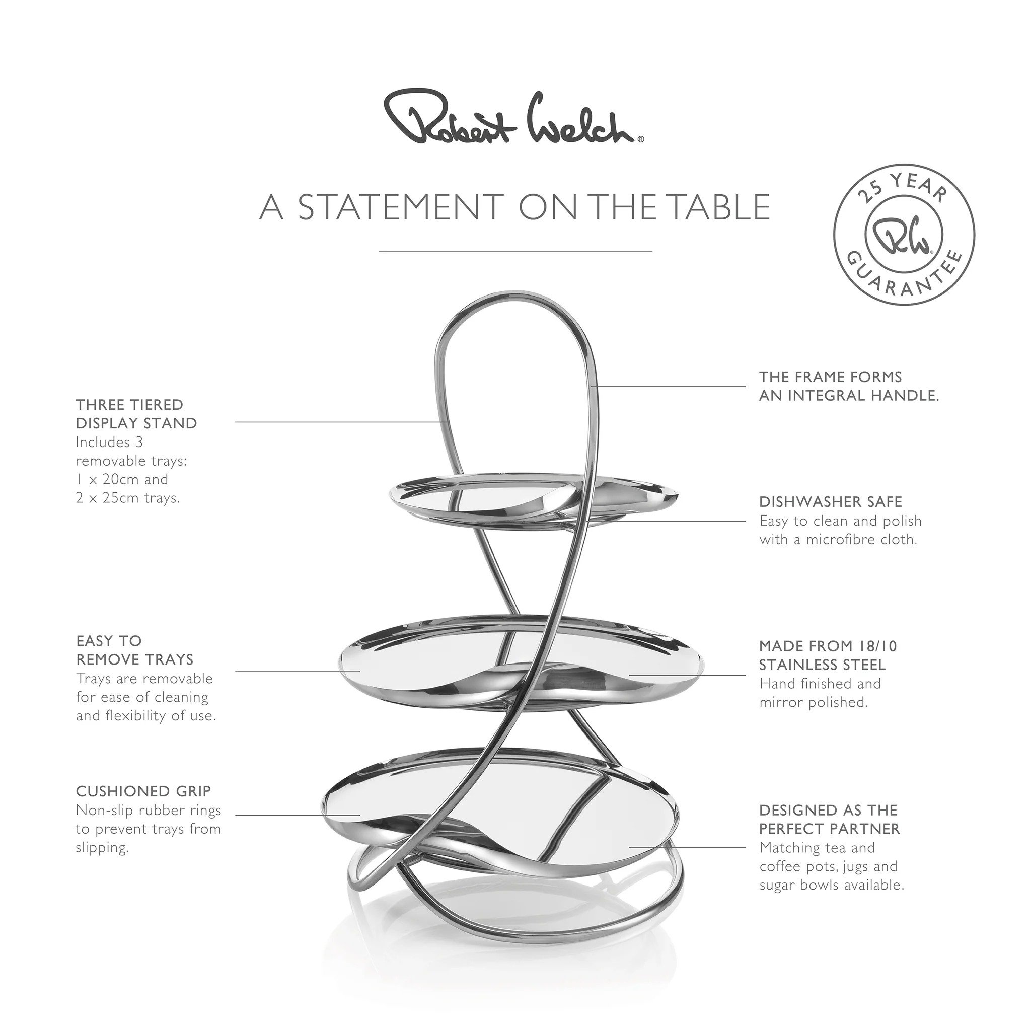 Robert Welch 3 Katlı Servis