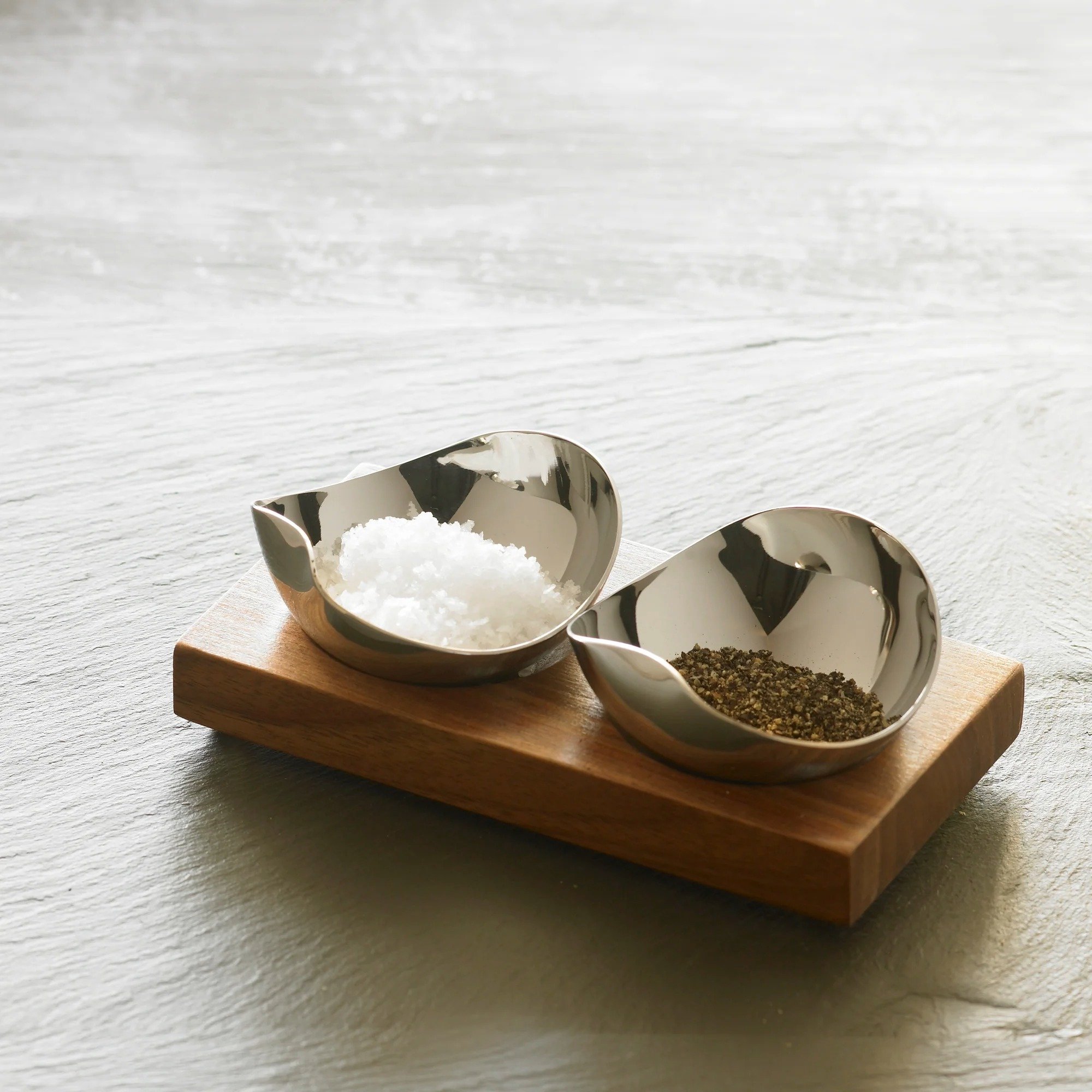 Robert Welch Drıft (br) V Pınch Pot Set 2p Wıth Walnut Base