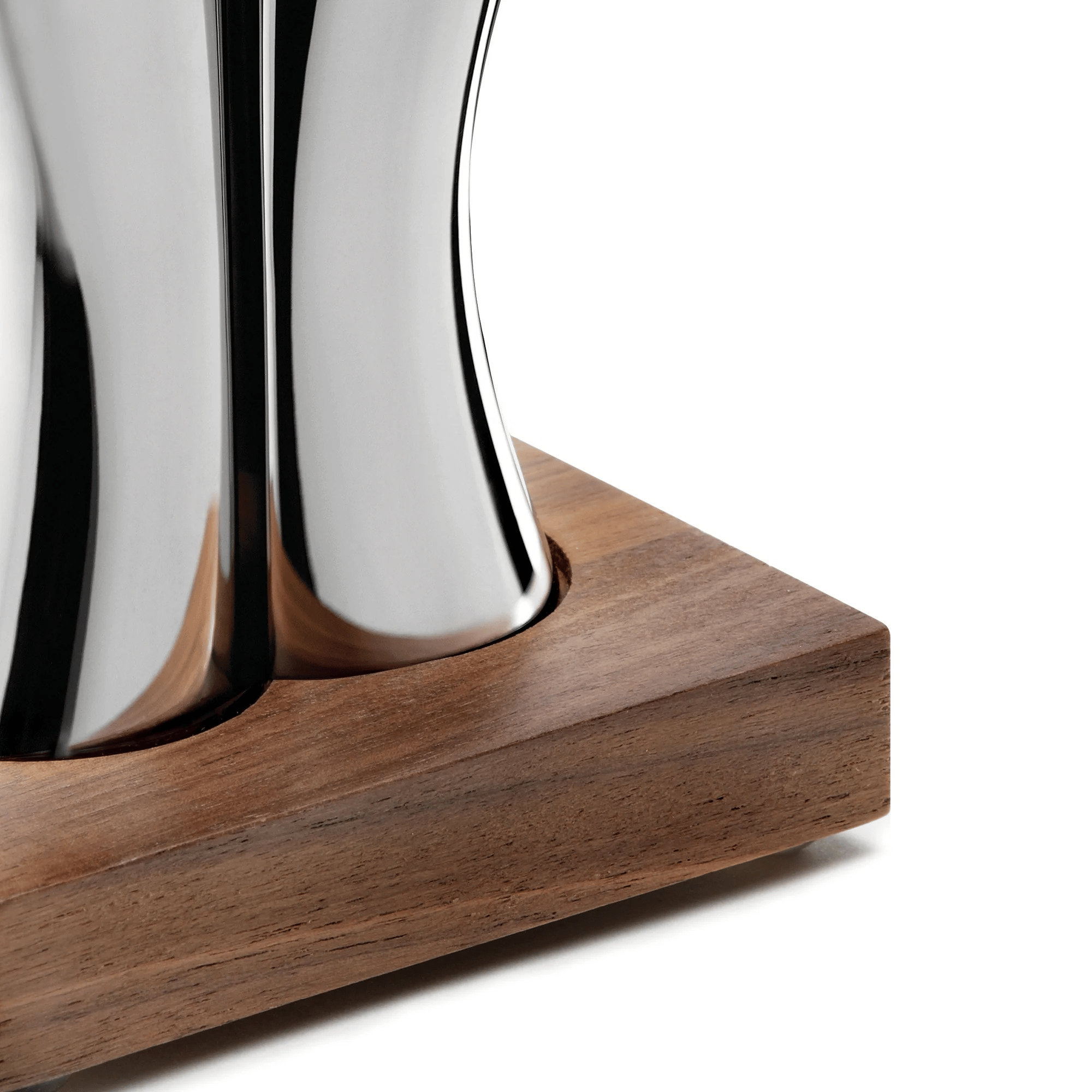 Robert Welch Drıft (br) V Salt & Pepper Shakers Wıth Walnut Base