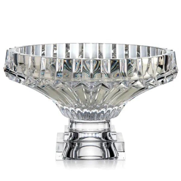 Rogaska Bowl 30 Cm+leg B Crown Jewel