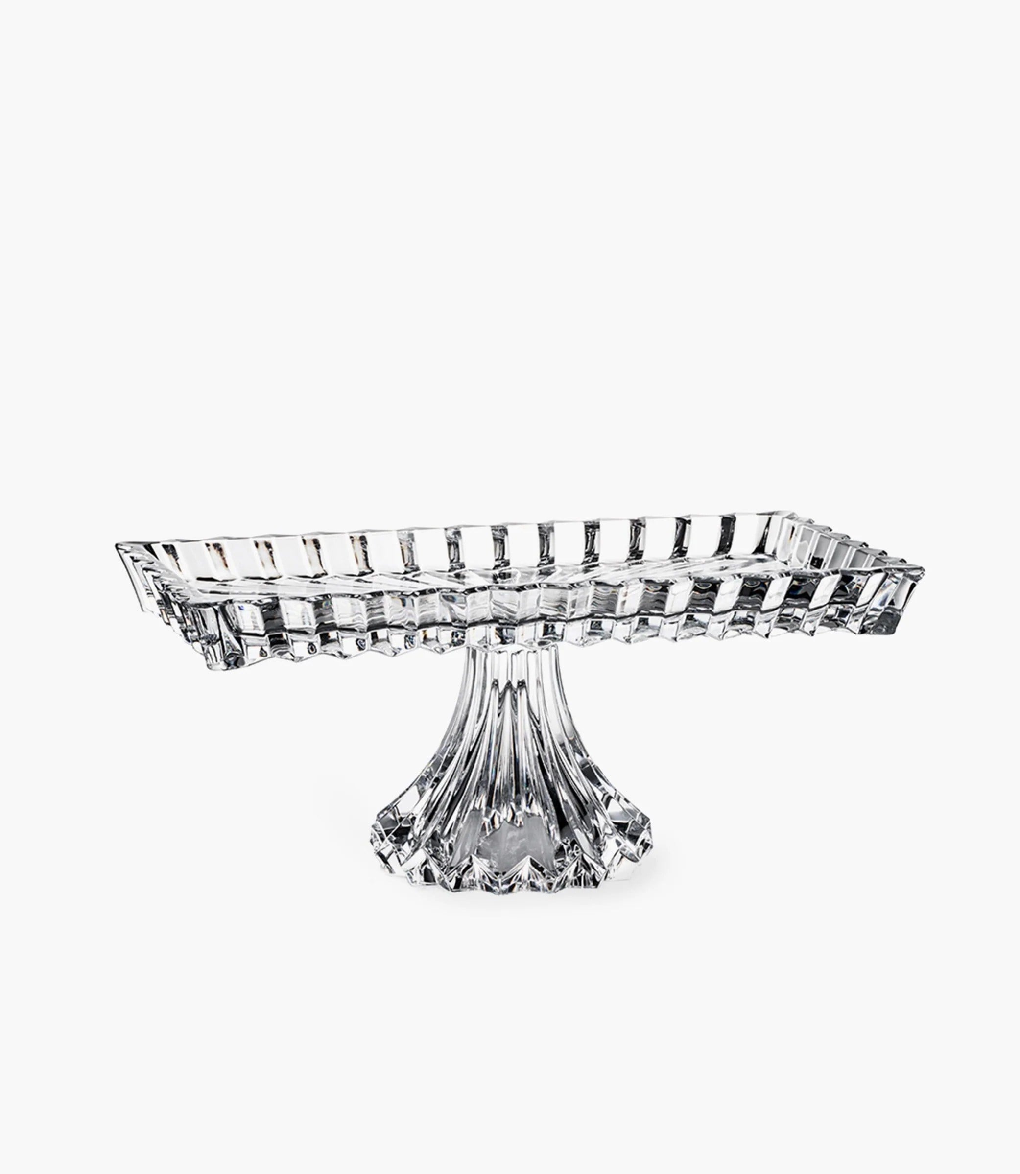 Rogaska Ftd Rectangular Platter Crown Jewel 35*19 Cm