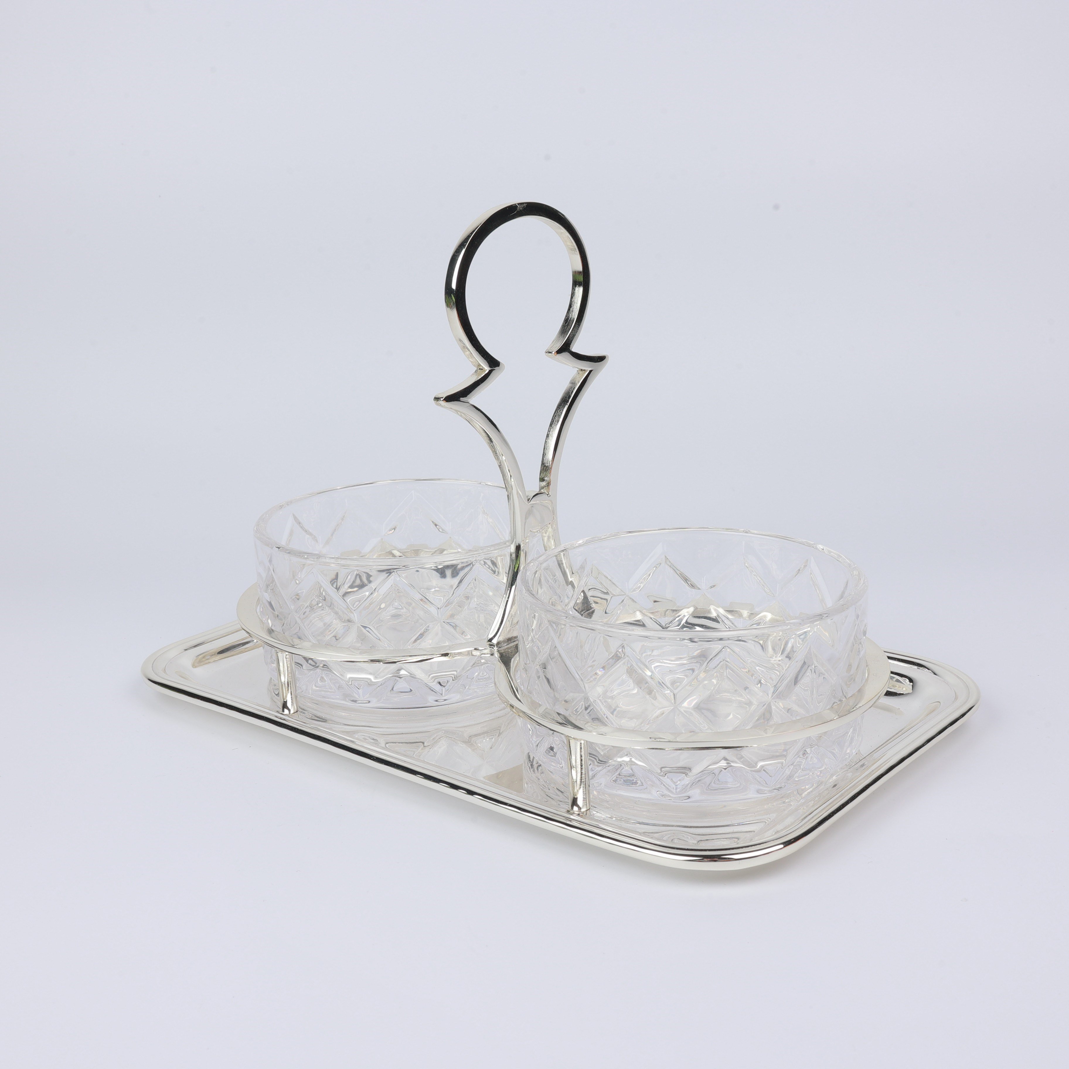 Select 2Lı Kase Standı 25X15Xh:16Cm