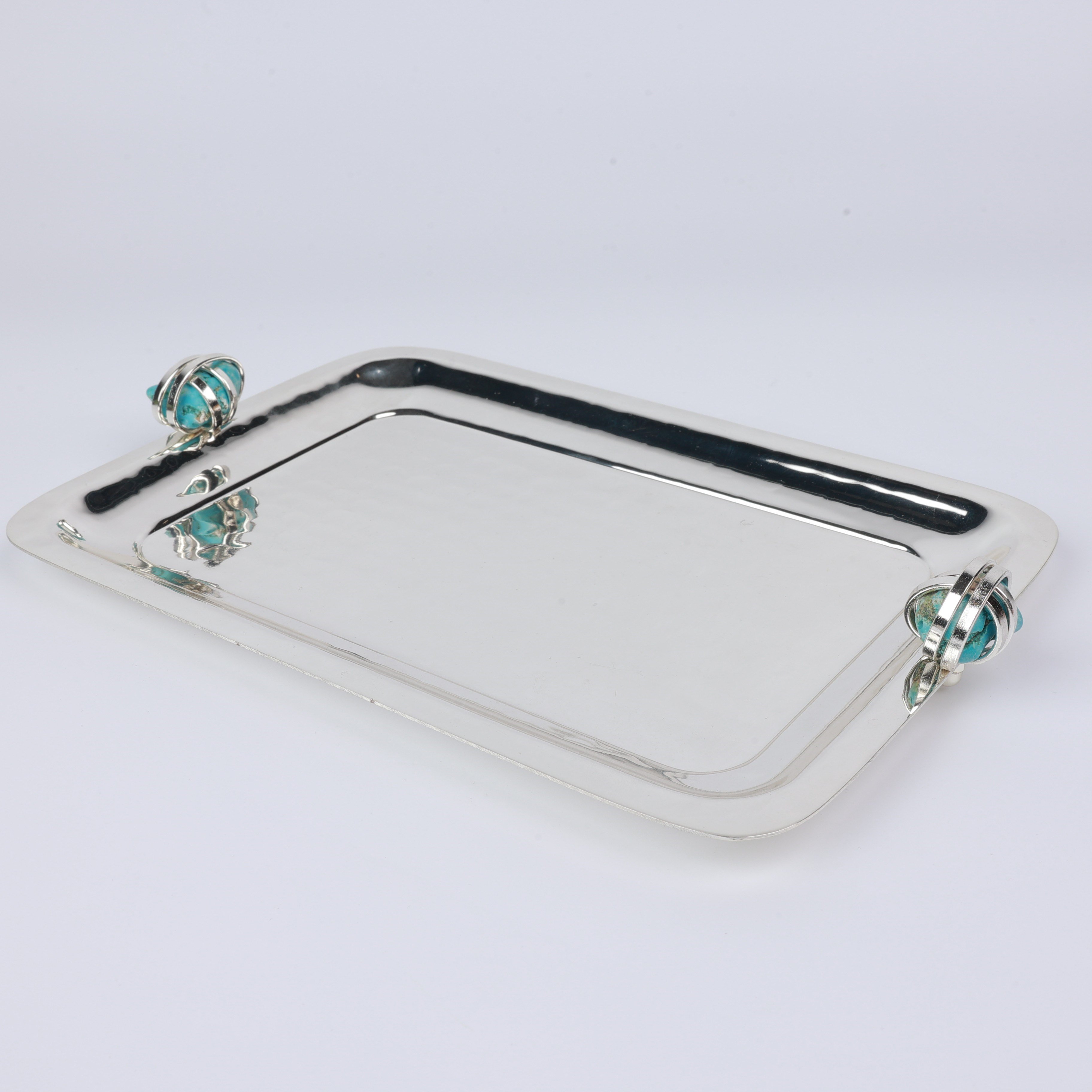 Select Dt Rect Tray 23,5X5X16,5 Cm Mavi-Yeşil