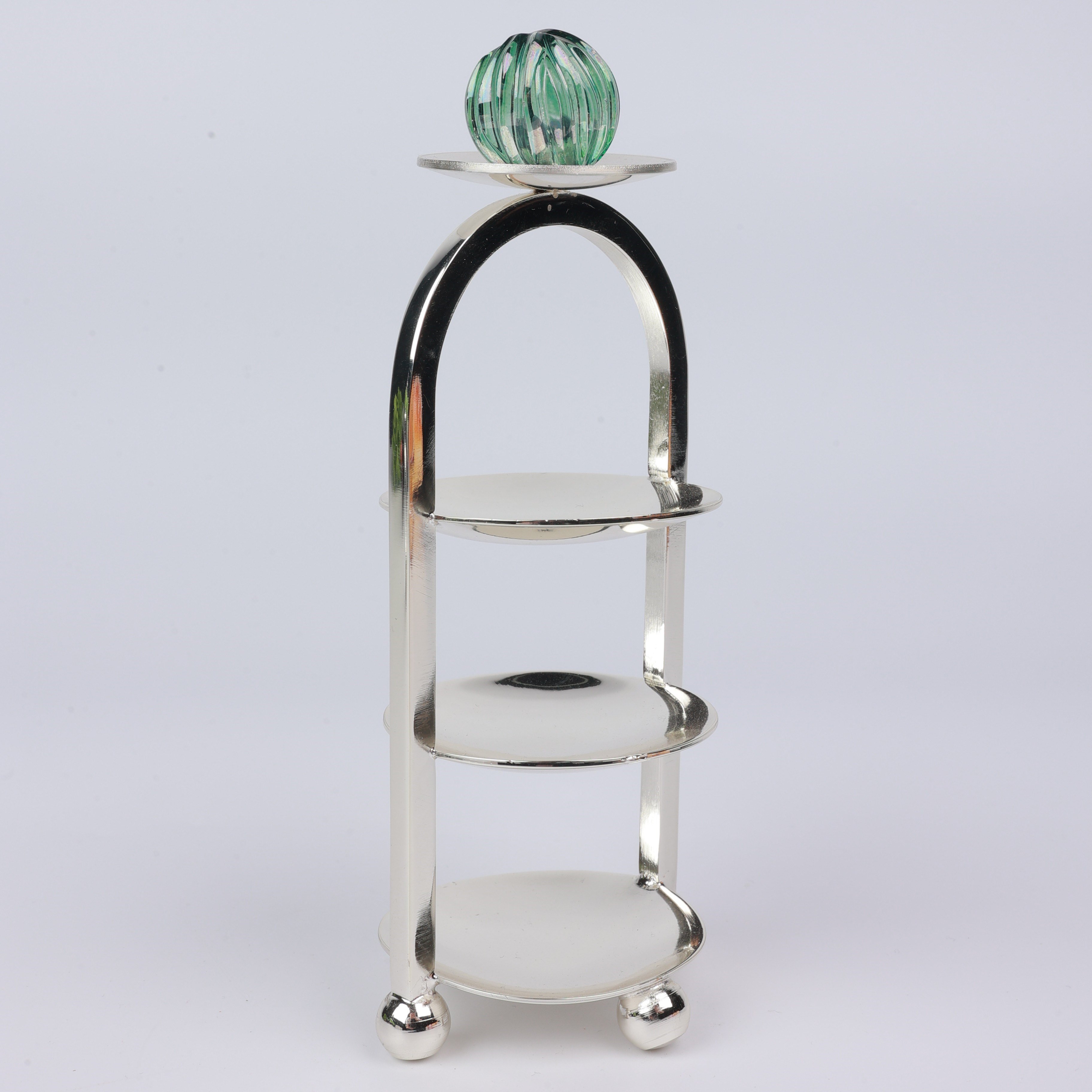 Select Gl 3 Layer Xxs Macaron Stand 16X5 Cm Mor Yeşil