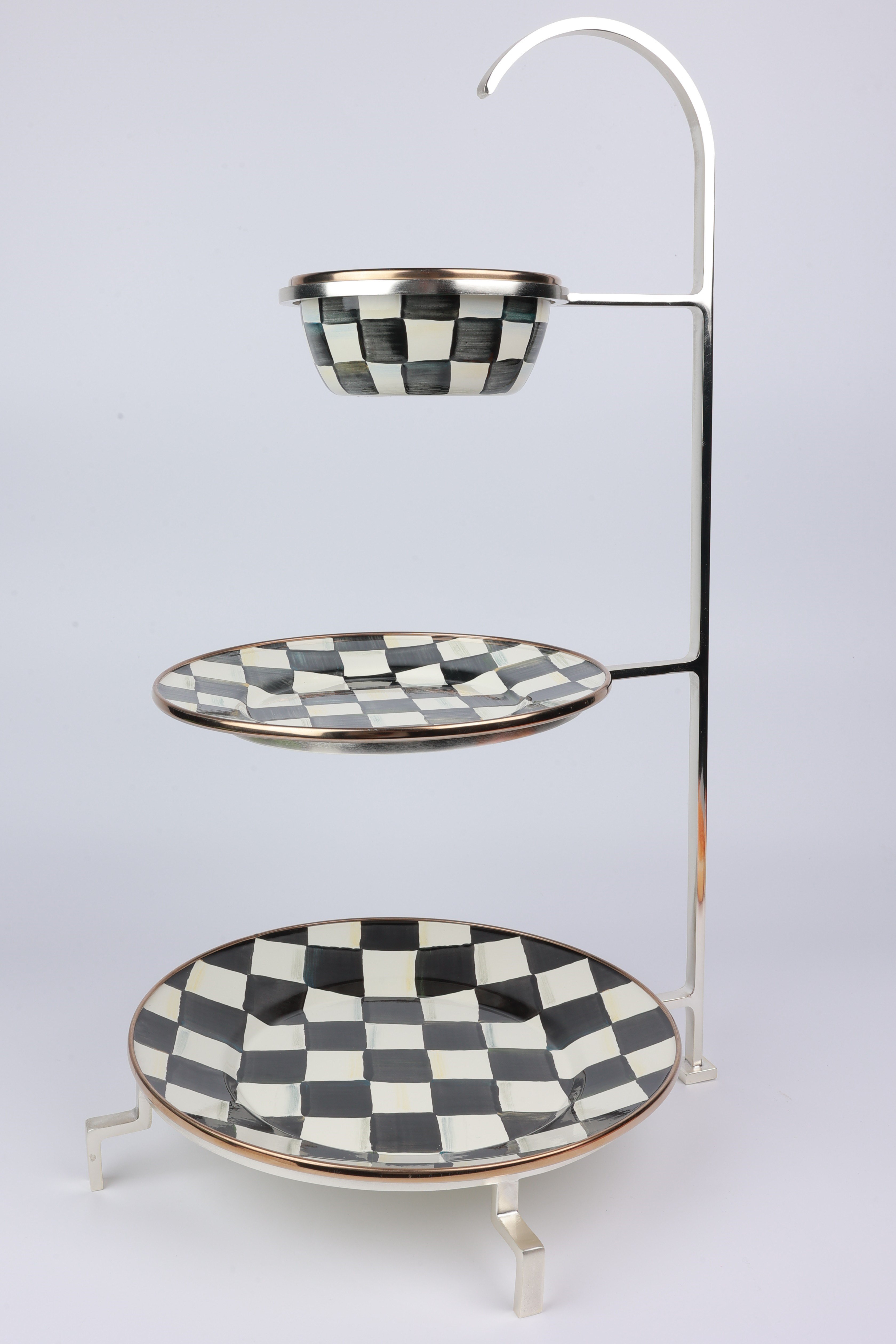Select Gumus 3 Katlı Tabak Stand 13X17X25 Cm