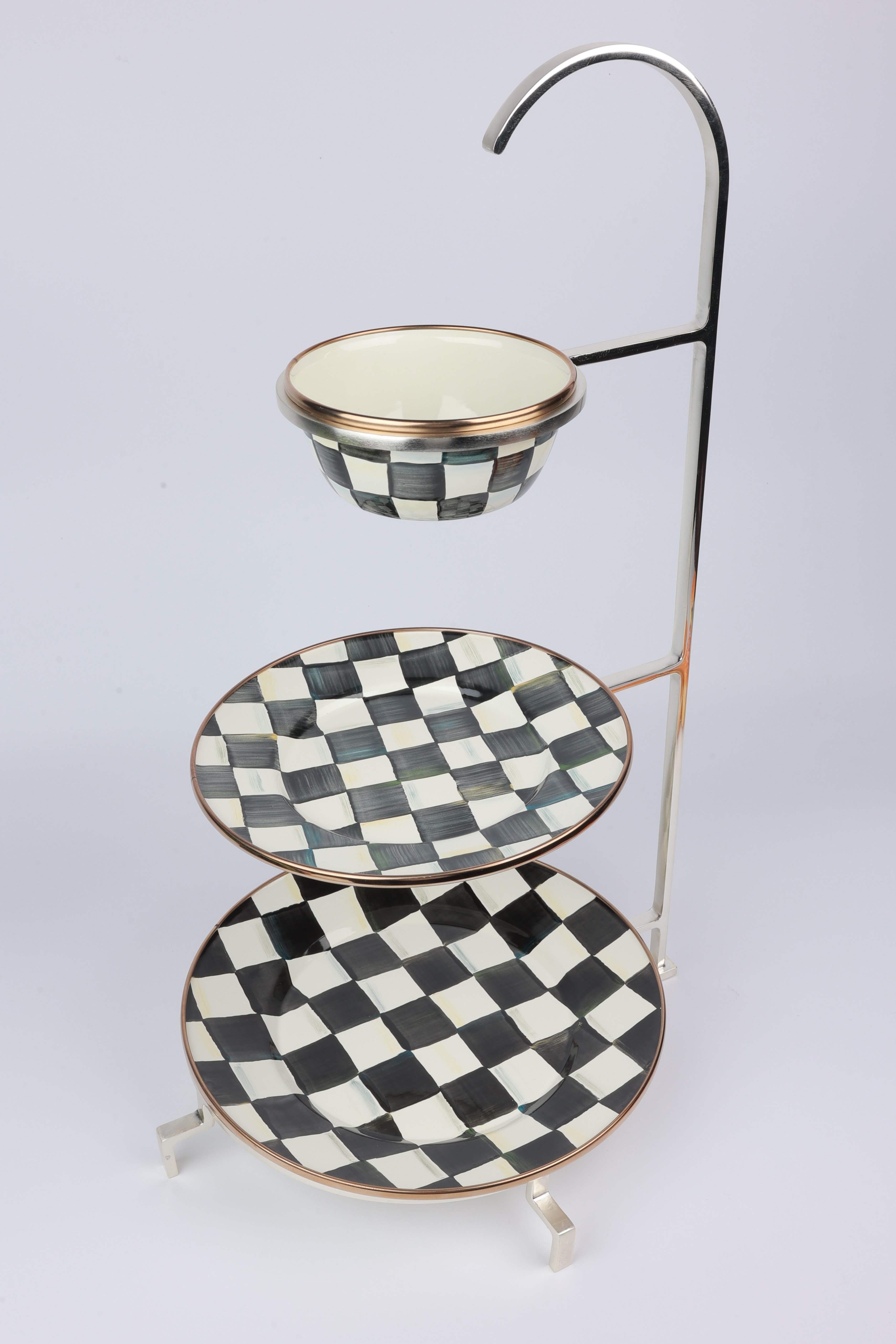 Select Gumus 3 Katlı Tabak Stand 13X17X25 Cm