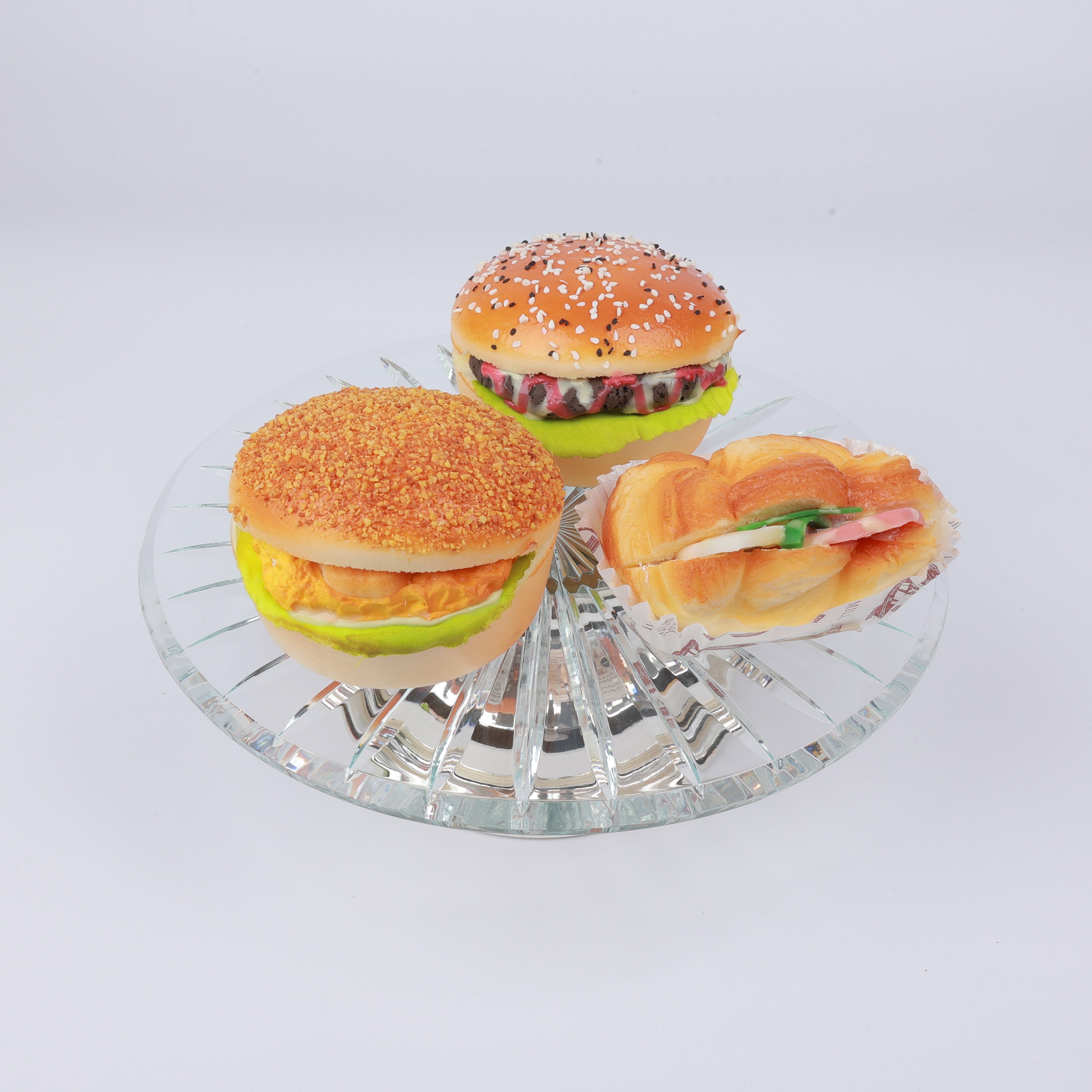 Select Gumus Yuv Ayaklı Cam Servıs 25Cm