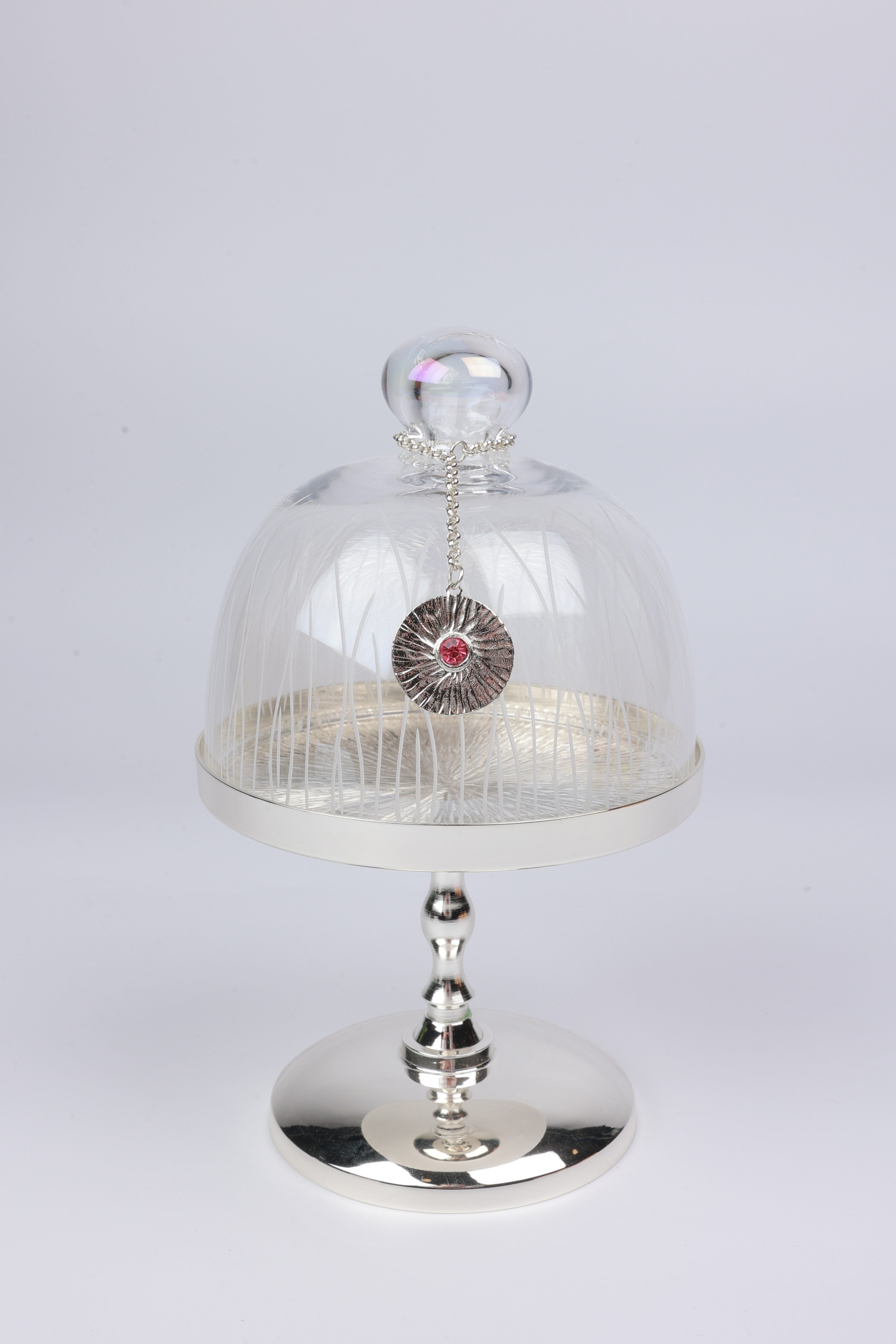 Select Ptn Mını Cake Stand Wıth Cover