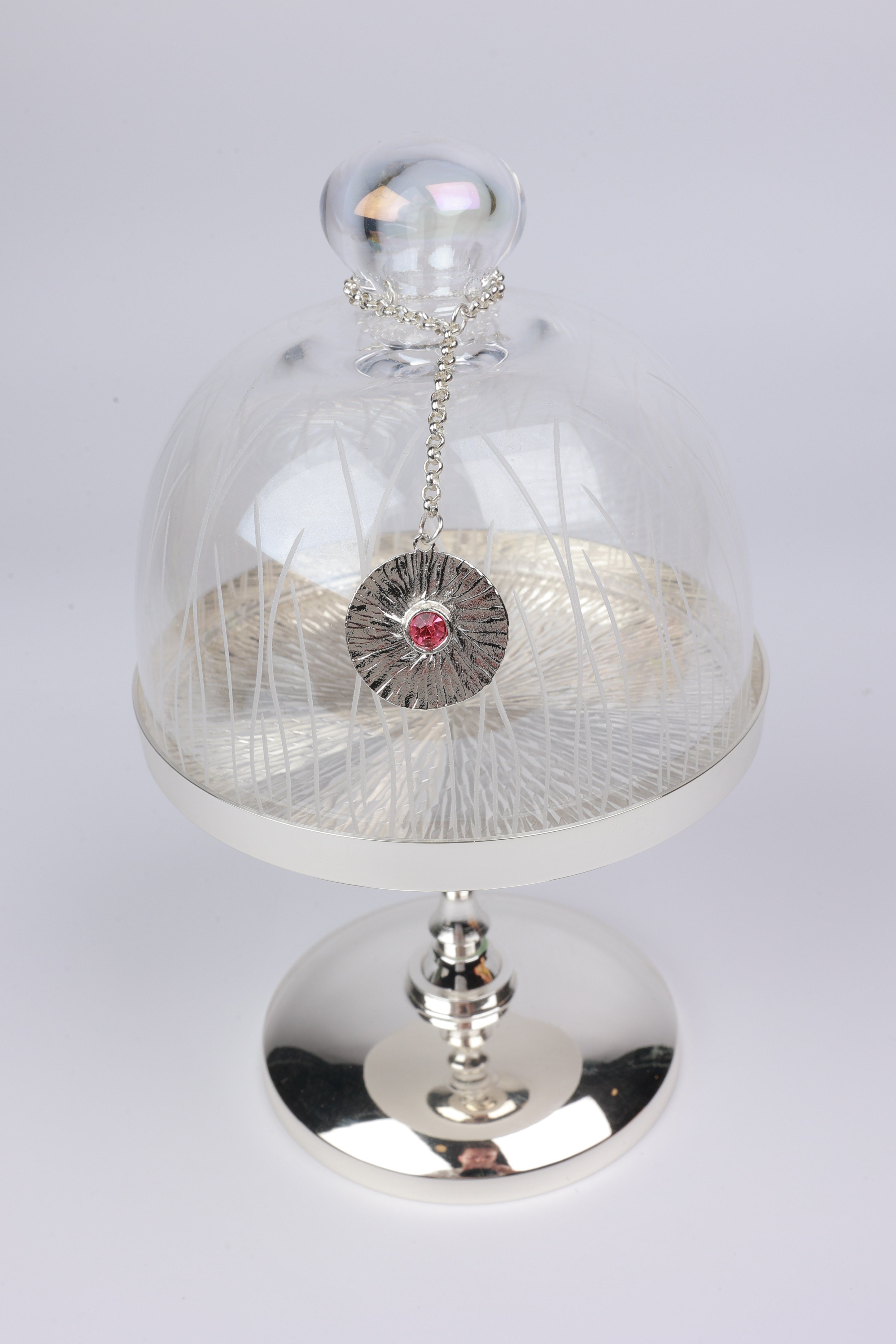 Select Ptn Mını Cake Stand Wıth Cover