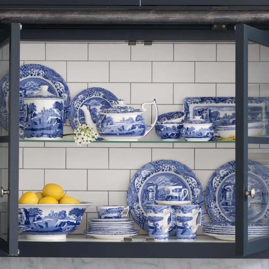 Spode Blue Italıan Servis Tepsi 29 * 20 Cm