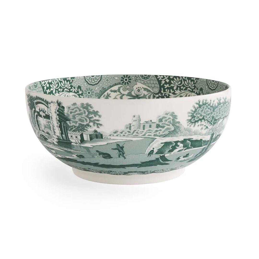 SPODE GREEN ITALIAN SALATA SERVİS KASESİ YUV.27CM