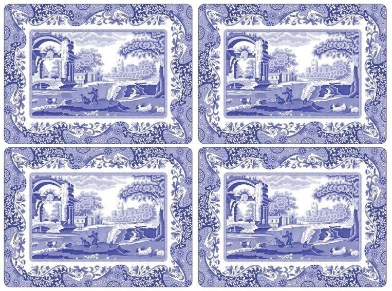 SPODE RW.X0010648337 BLUE ITALIAN AMERİKAN SERVİS 4 LÜ