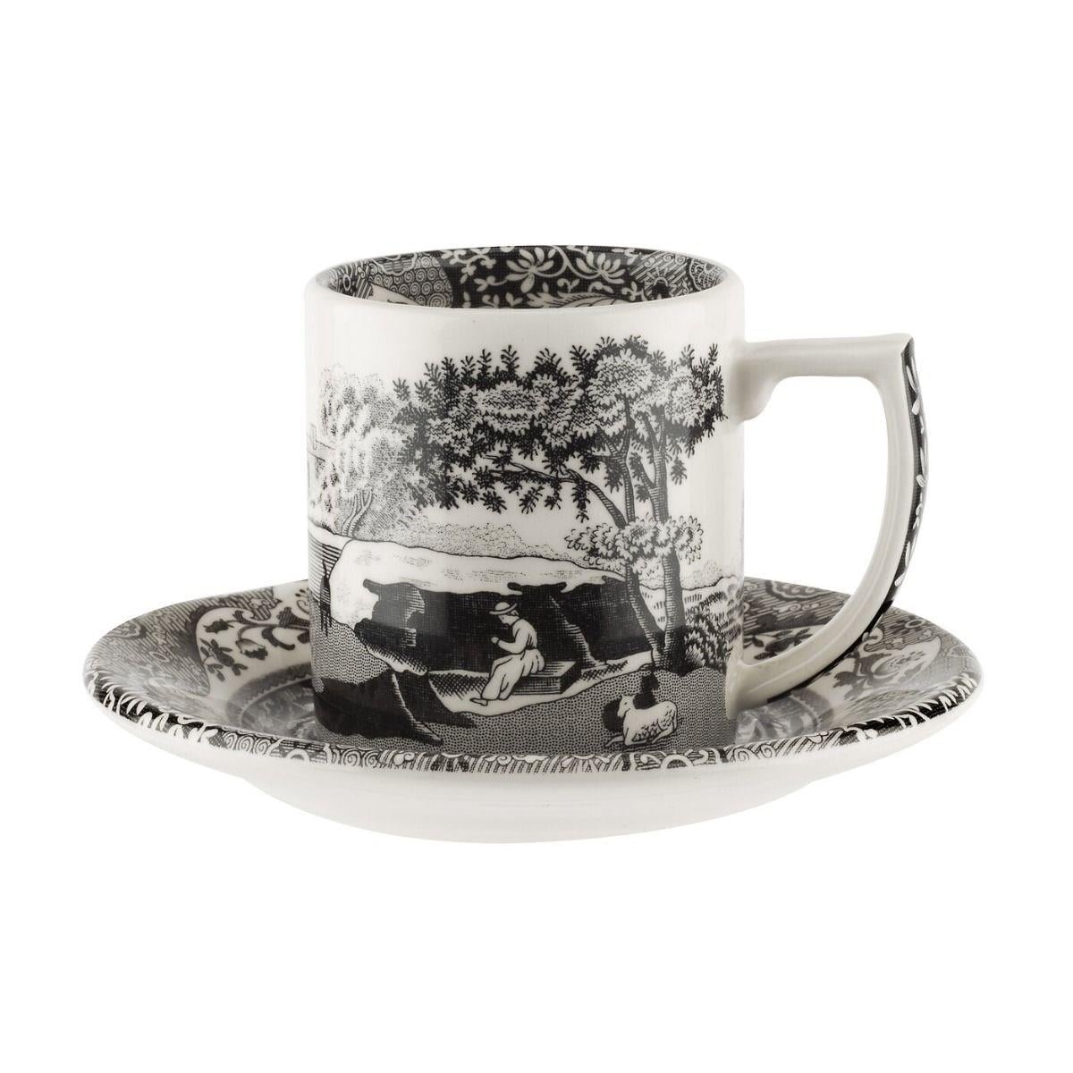 SPODE RW.BKI.04030 BLACK ITALIAN ESPRESSO FİNCANI