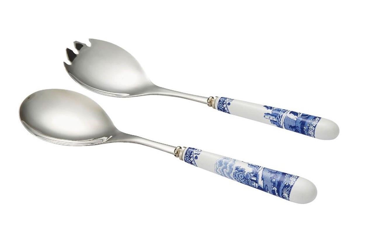 SPODE RW.BLI.1107-X BLUE ITALIAN SALAD SERVİS