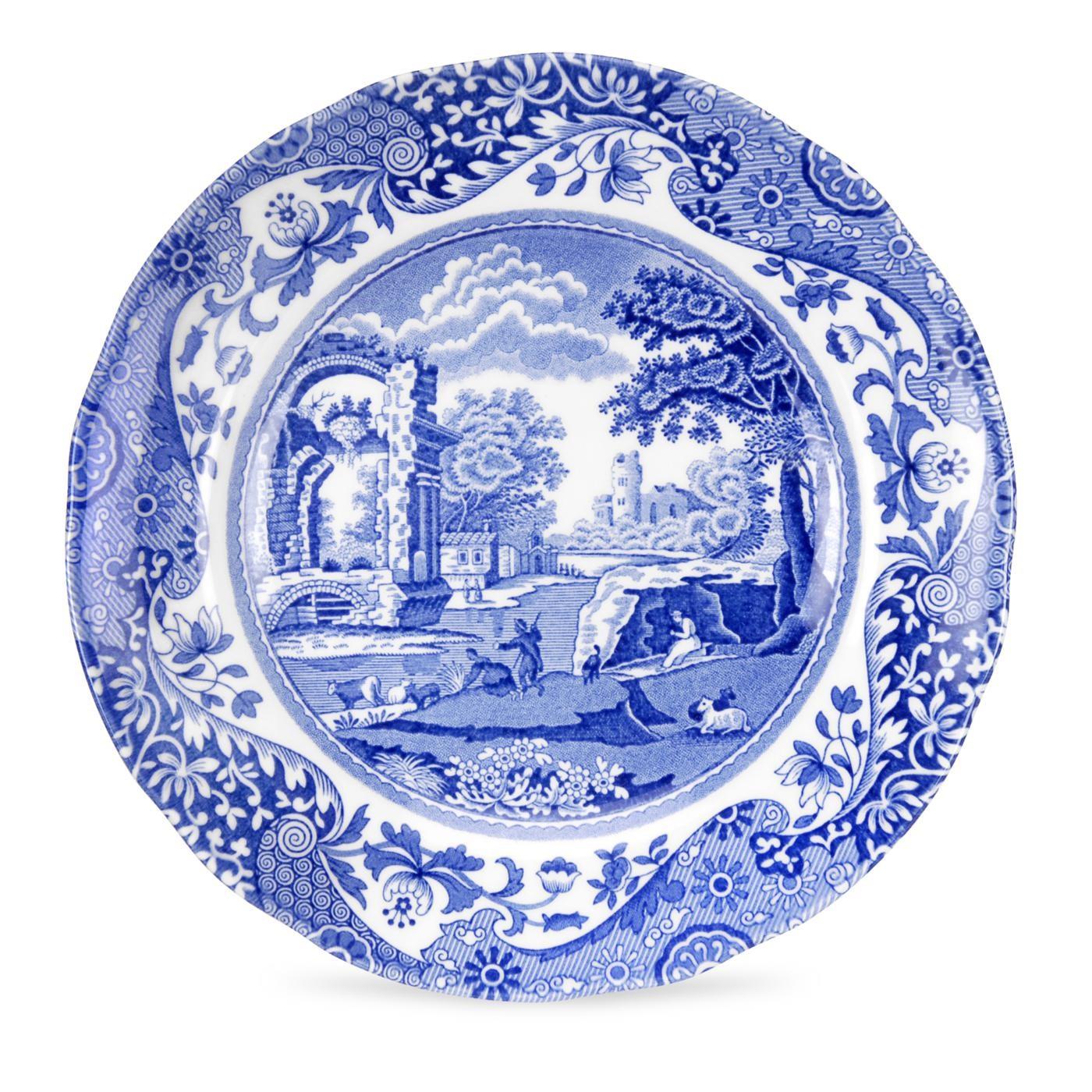 SPODE RW.BLI.0160 BLUE ITALIAN 15 CM YEMEK TABAĞI