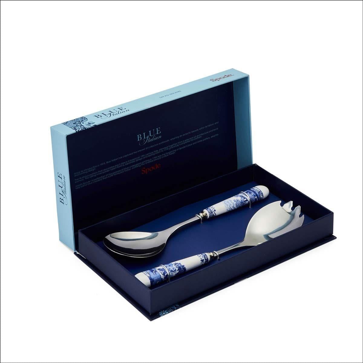 SPODE RW.BLI.1107-X BLUE ITALIAN SALAD SERVİS