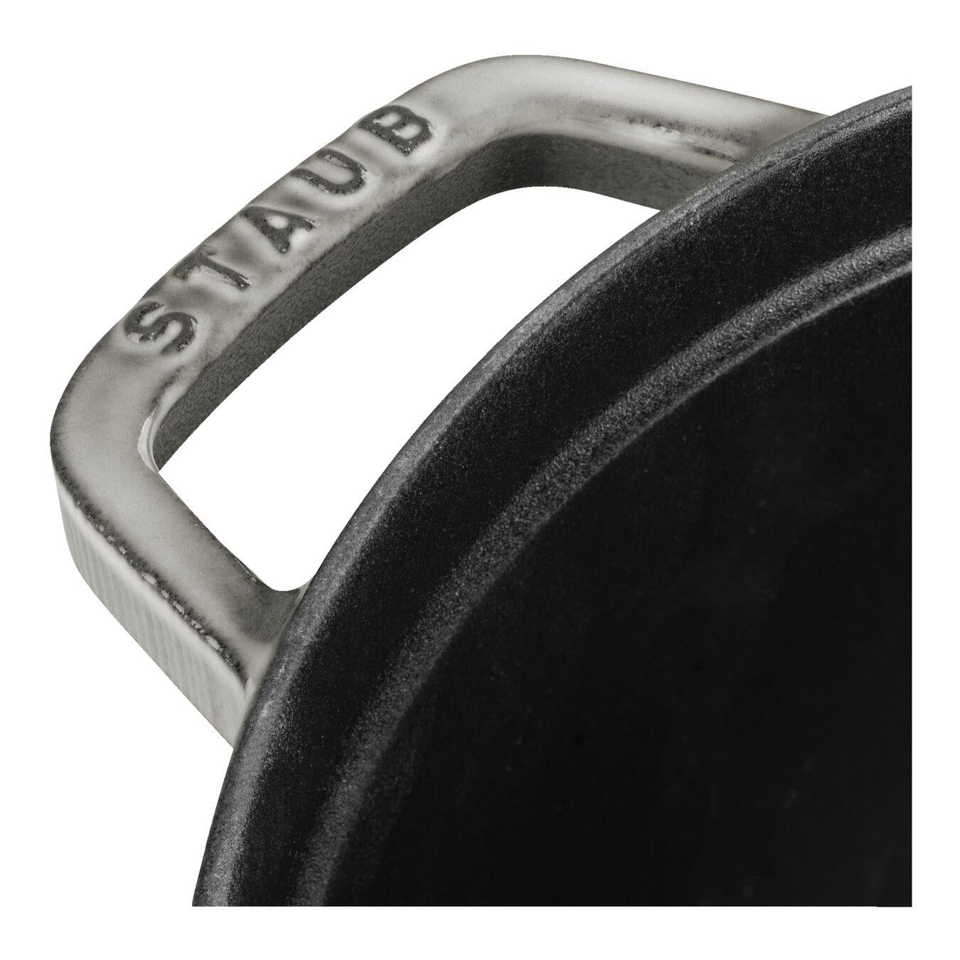Staub LA COCOTTE Döküm Tencere Grafit Gri 24 cm 3,7 l yuvarlak