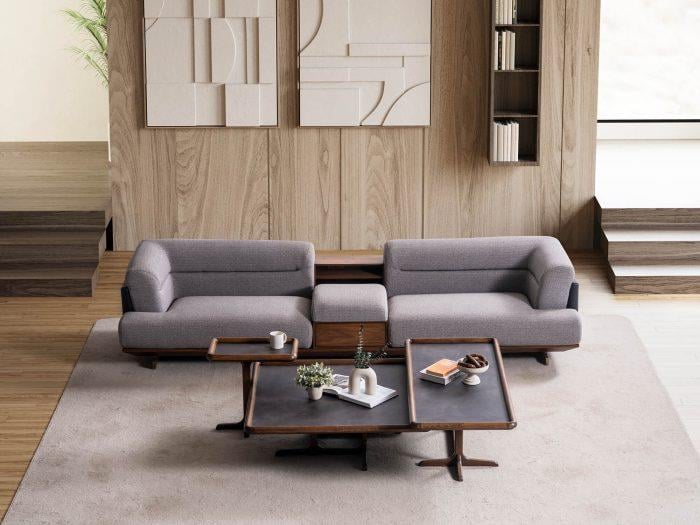 T.G Modest Orta Kare Sehpa