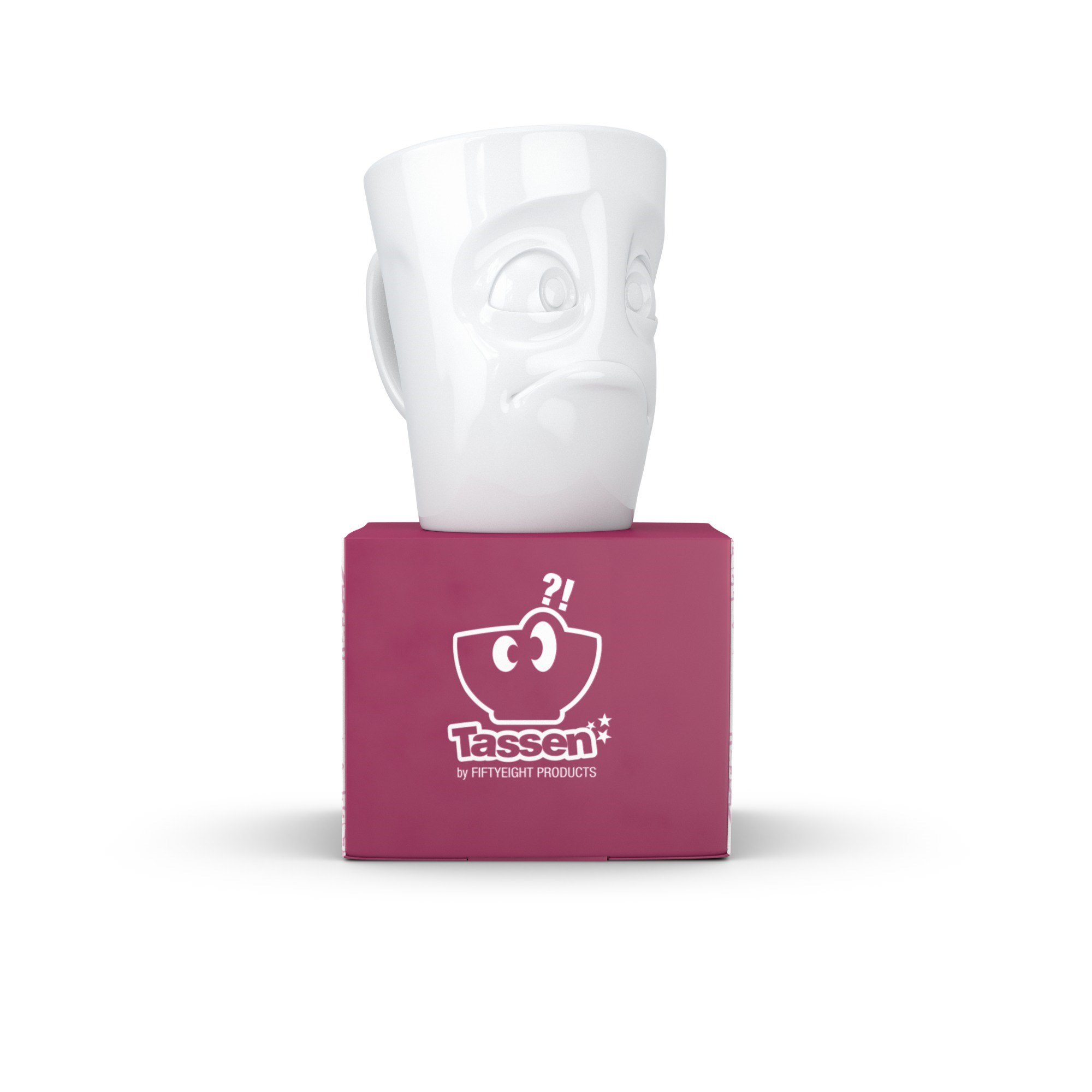 Tassen Baffled- Beyaz Kupa, 350 Ml
