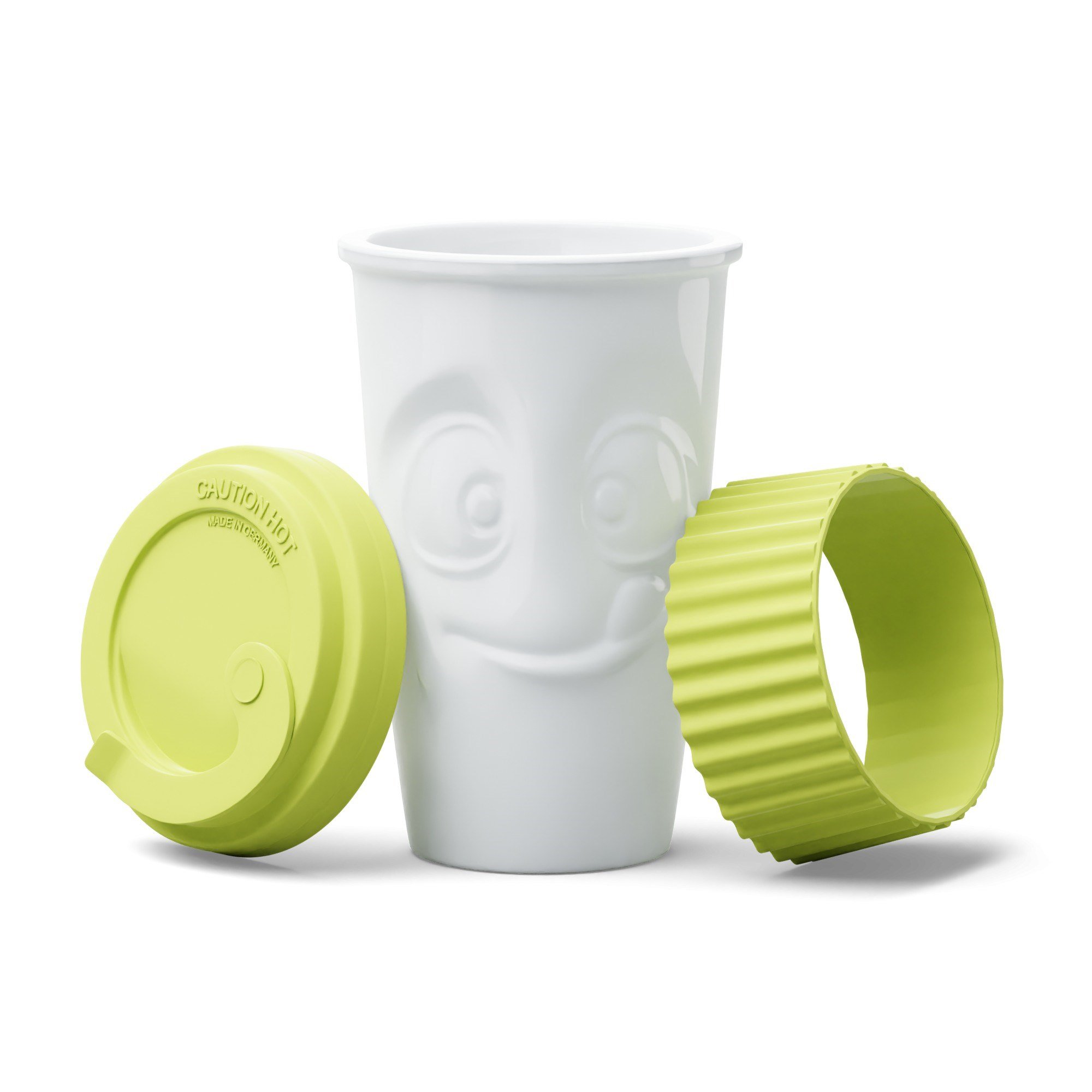 Tassen To Go Sarı Kupa 400 Ml