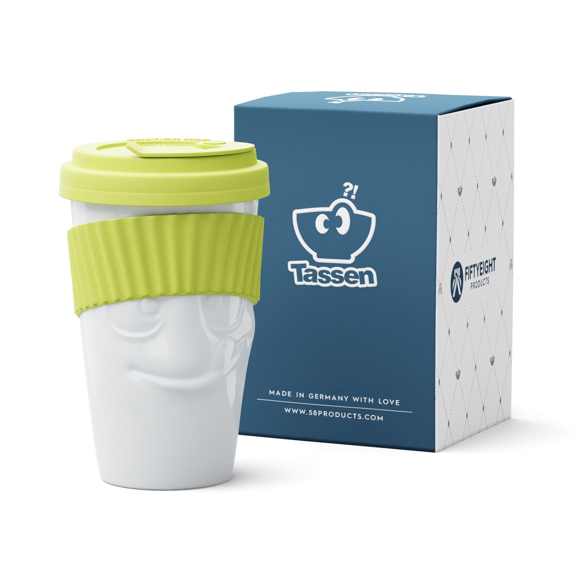 Tassen To Go Sarı Kupa 400 Ml