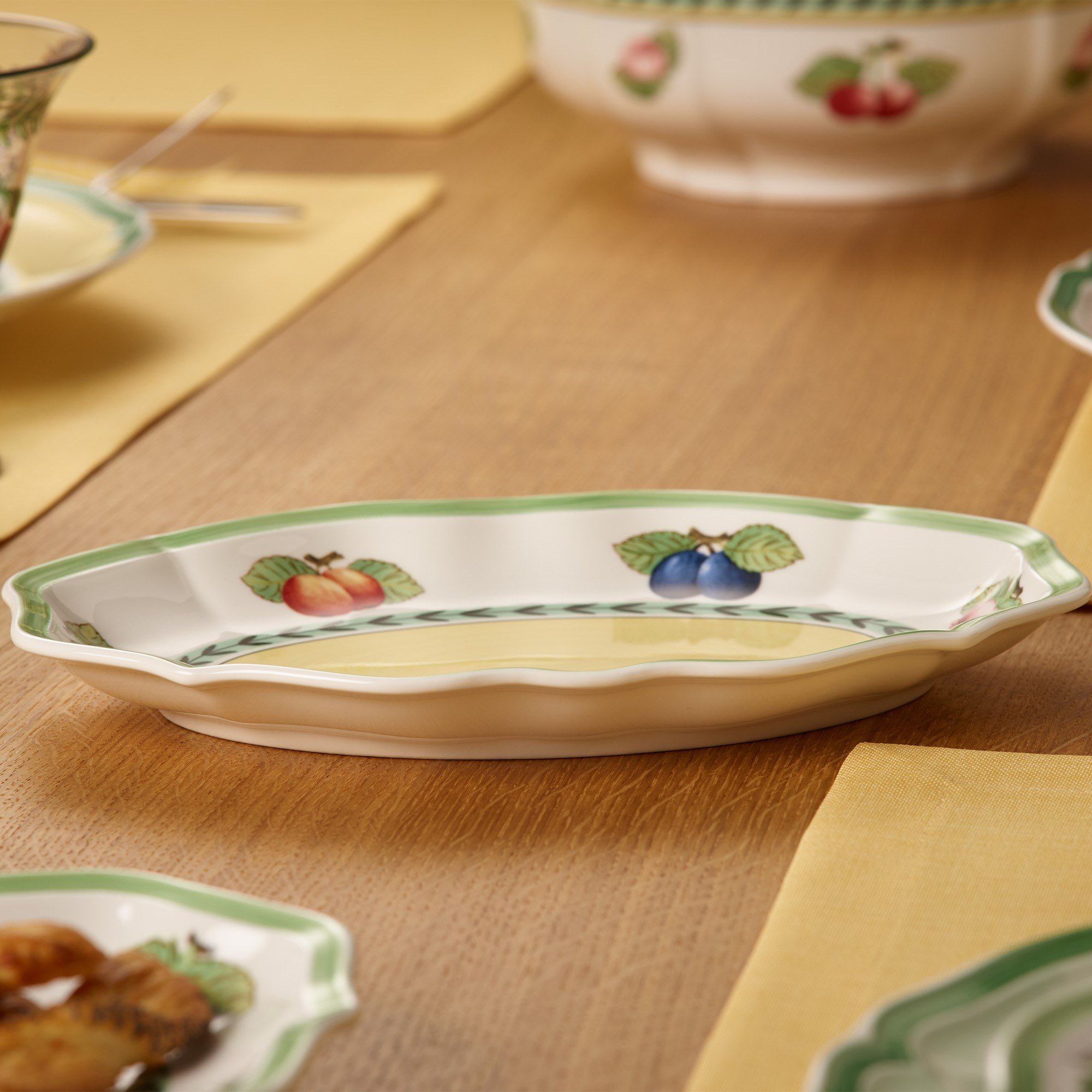 Vb Fg Fleurence - Oval Servıs Tabagı 24cm