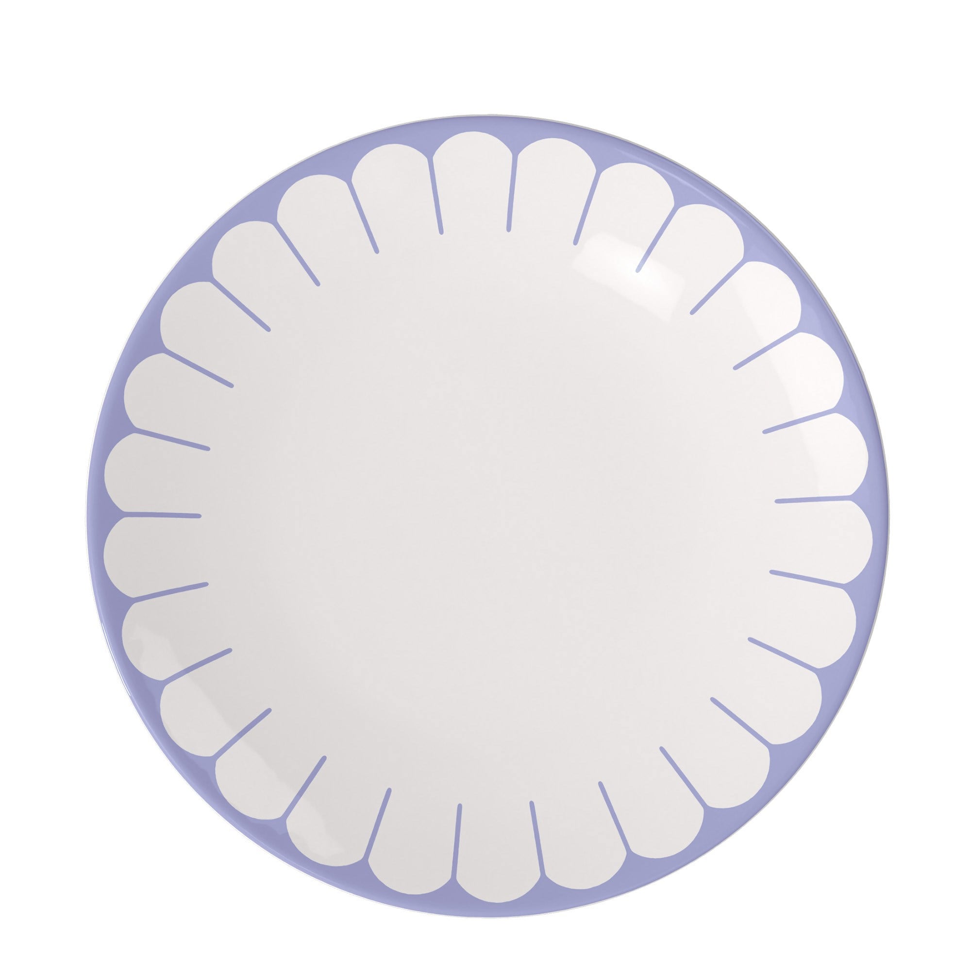 Vb Fleur Bleu - Yemek Tabagı, 26,5 Cm, Mavı