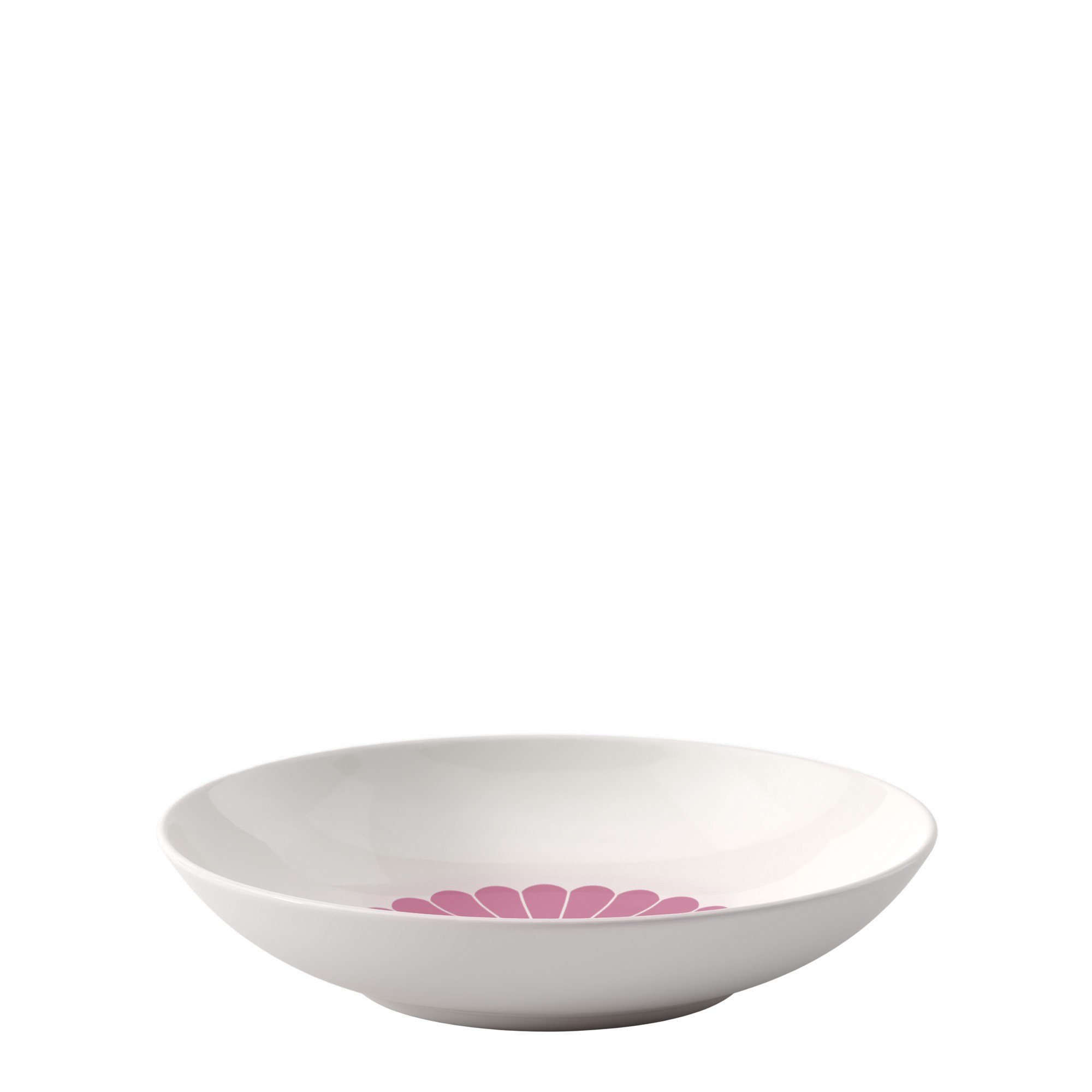 Vb Fleur Cassıs - Cukur Tabak, 24 Cm, Pembe