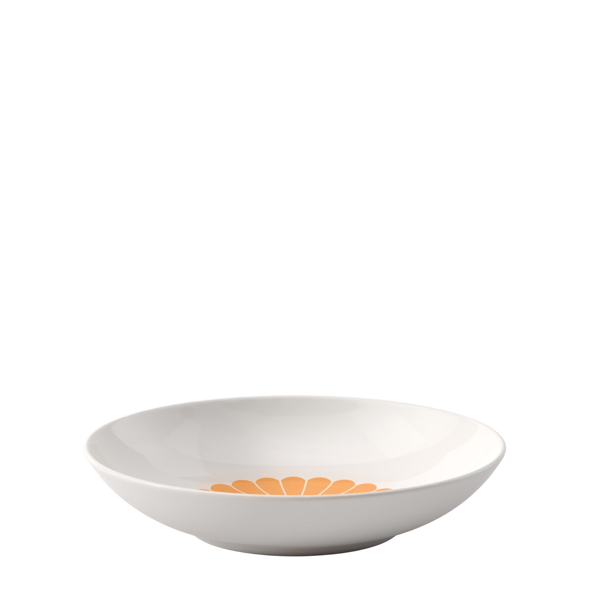 Vb Fleur Soleıl - Cukur Tabak, 24 Cm, Turuncu